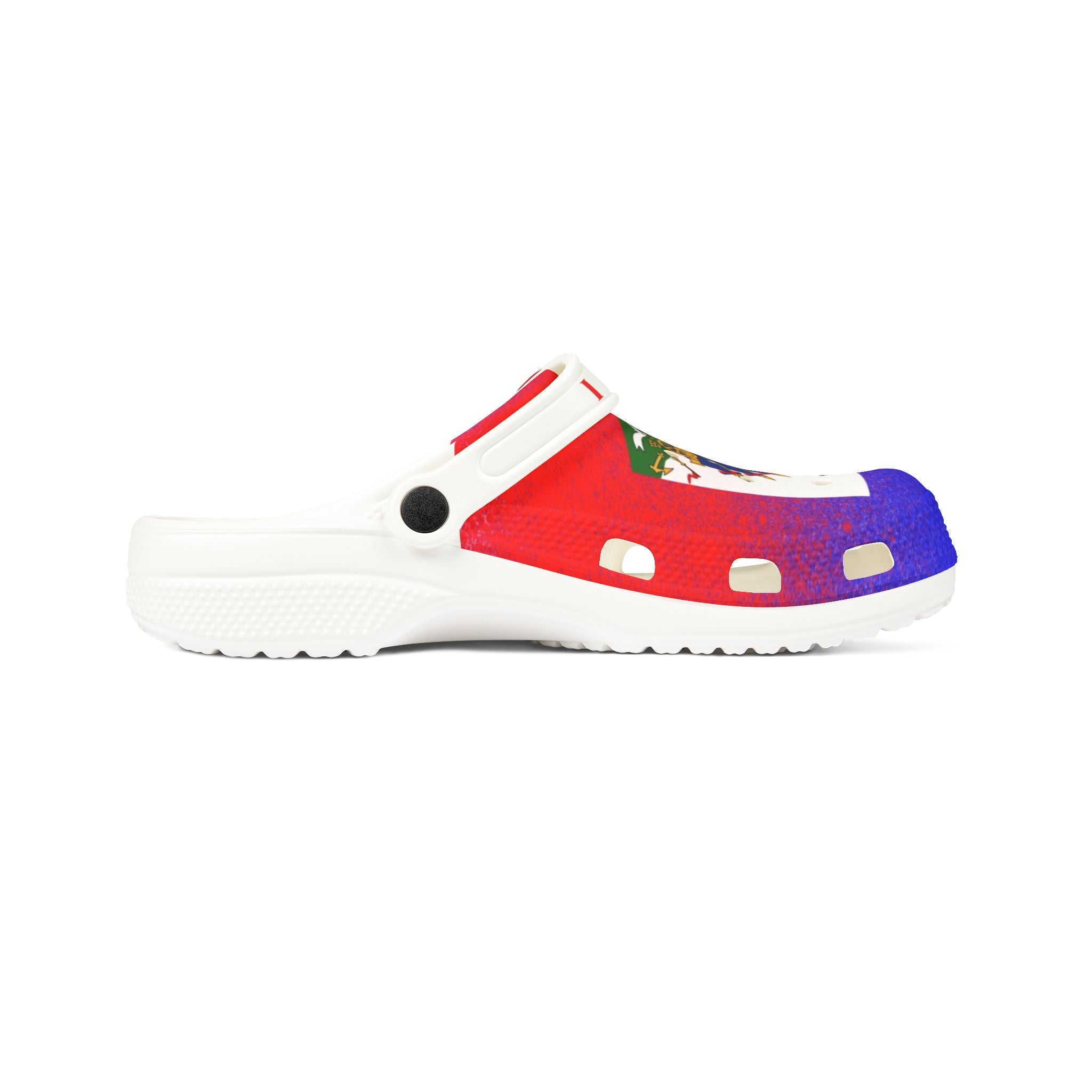 Haiti Flag EVA Foam Clogs – Lightweight Patriotic Garden Shoes