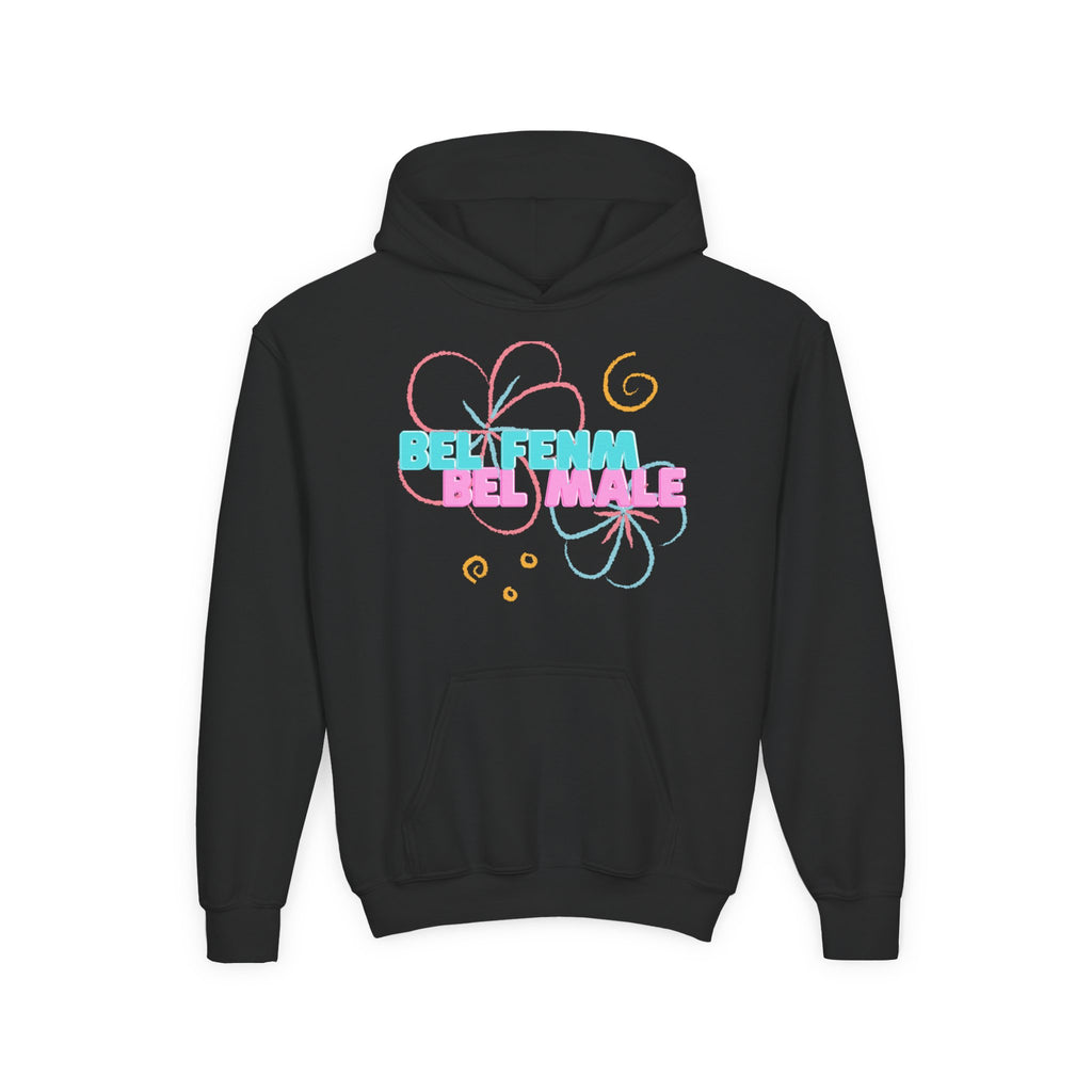 Little Vi Vi-Hoodie — 'Bel Fenm, Bel Male’