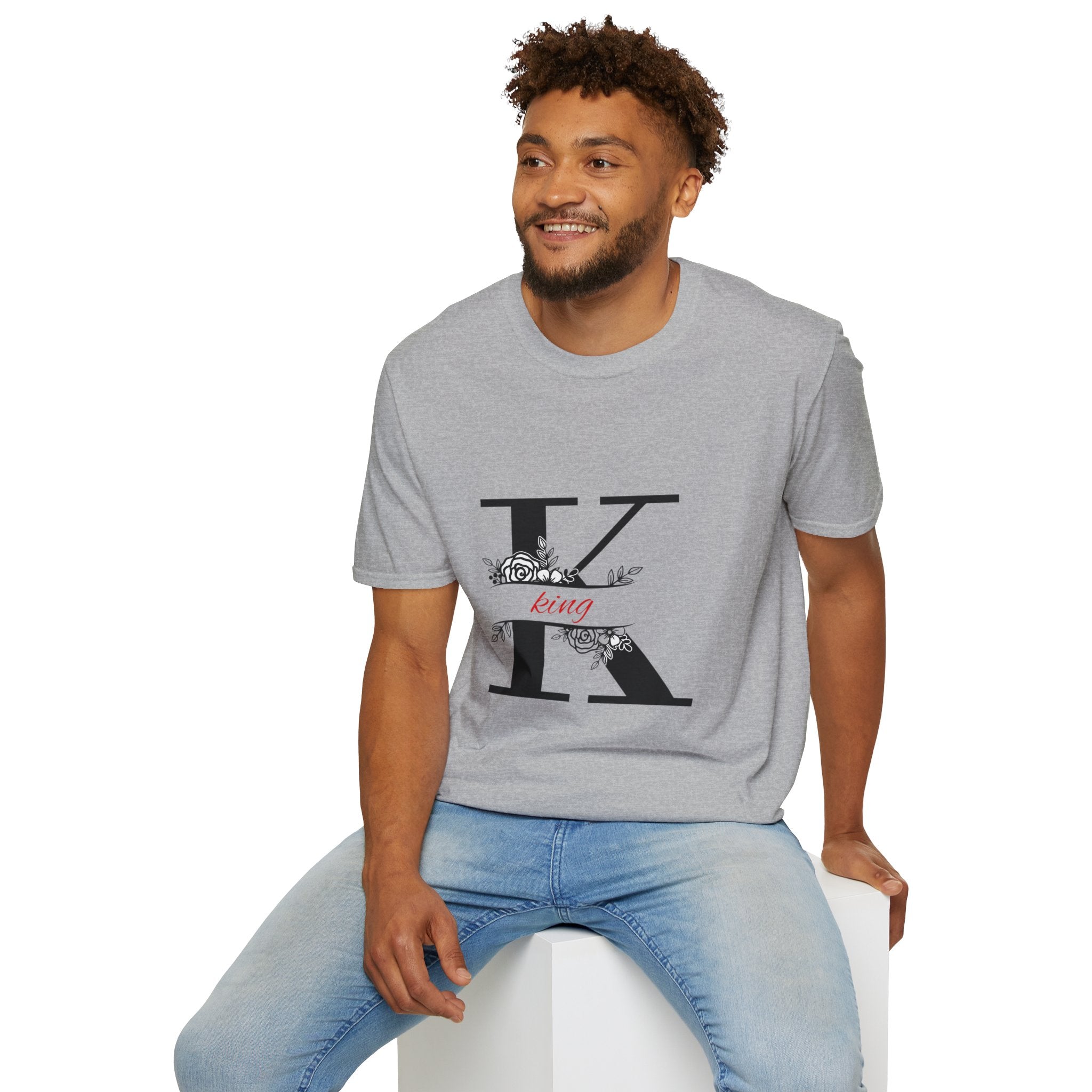 Men’s Vi-Top — 'K' with King Script Design