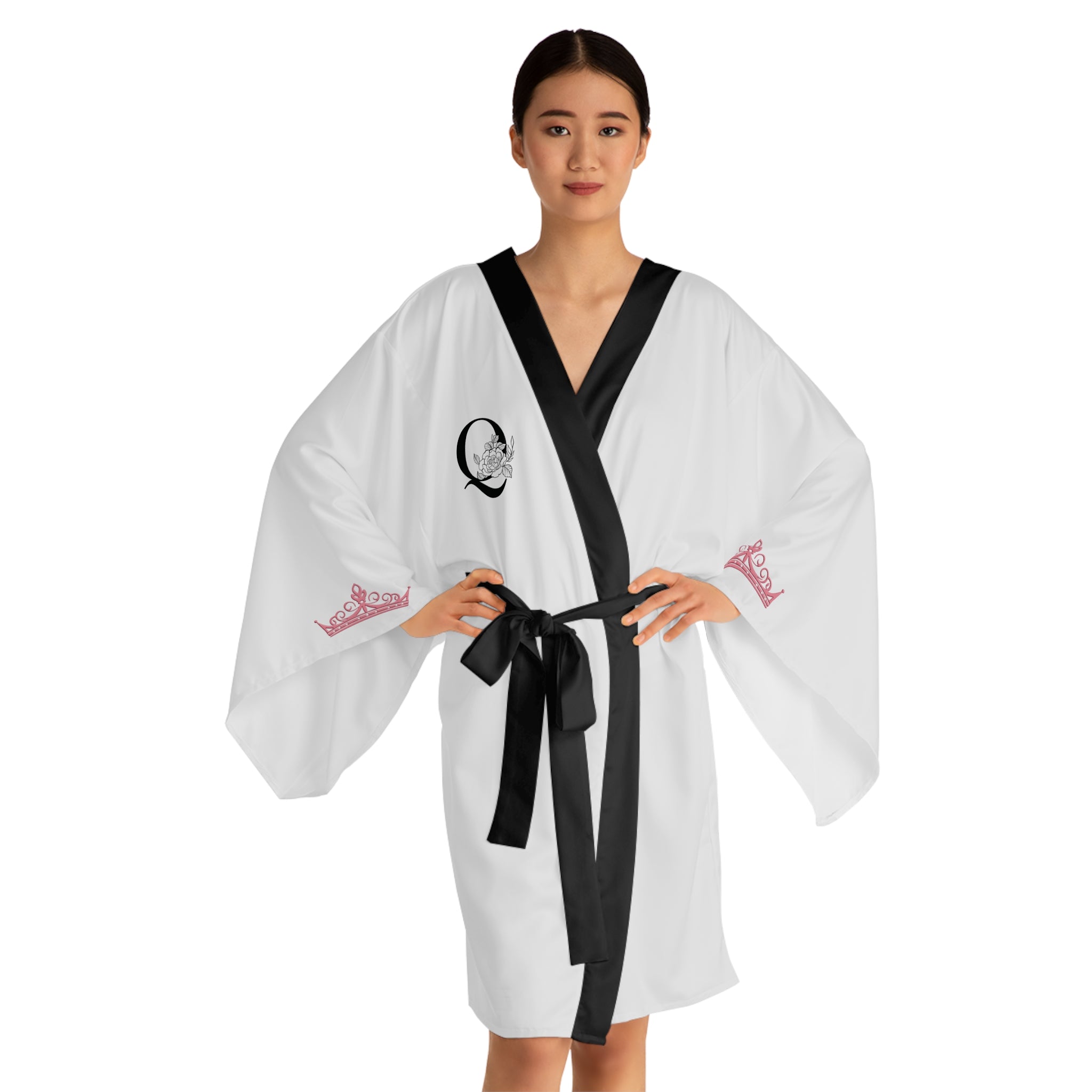 Vi-Sleep - Queen Kimono – Crown Long Sleeve Lounge Kimono