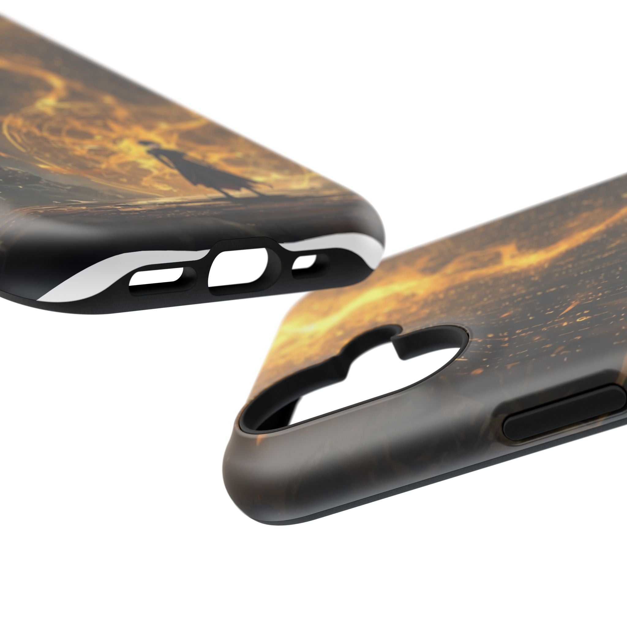Vi-Anime Phone Case — Fantasy Mage Sigil Impact-Resistant Armor