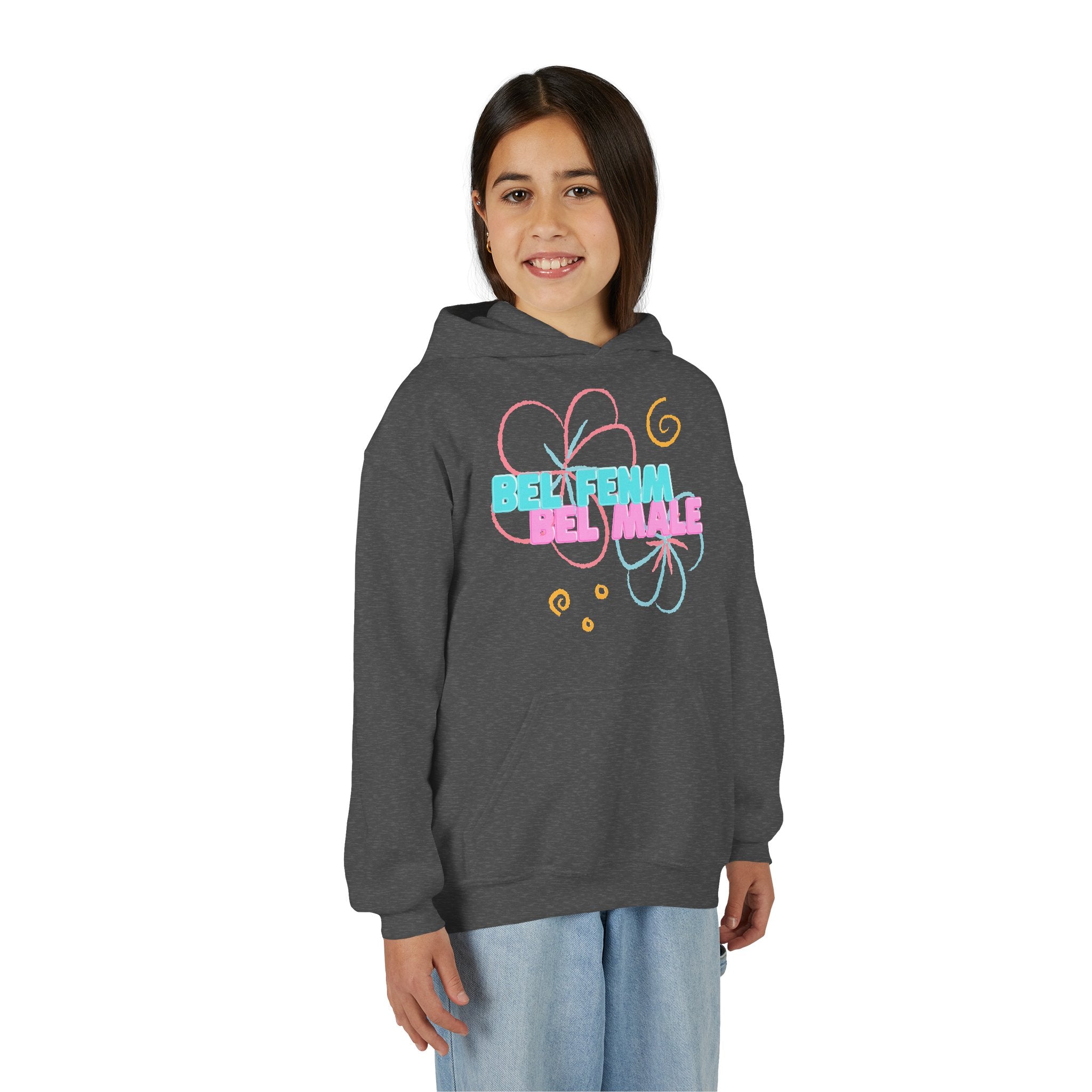 Little Vi Vi-Hoodie — 'Bel Fenm, Bel Male’