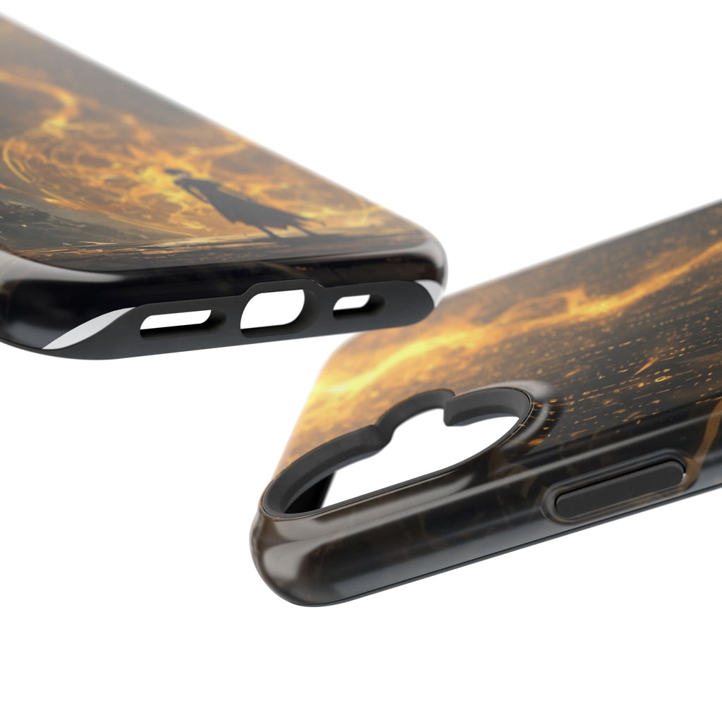 Vi-Anime Phone Case — Fantasy Mage Sigil Impact-Resistant Armor