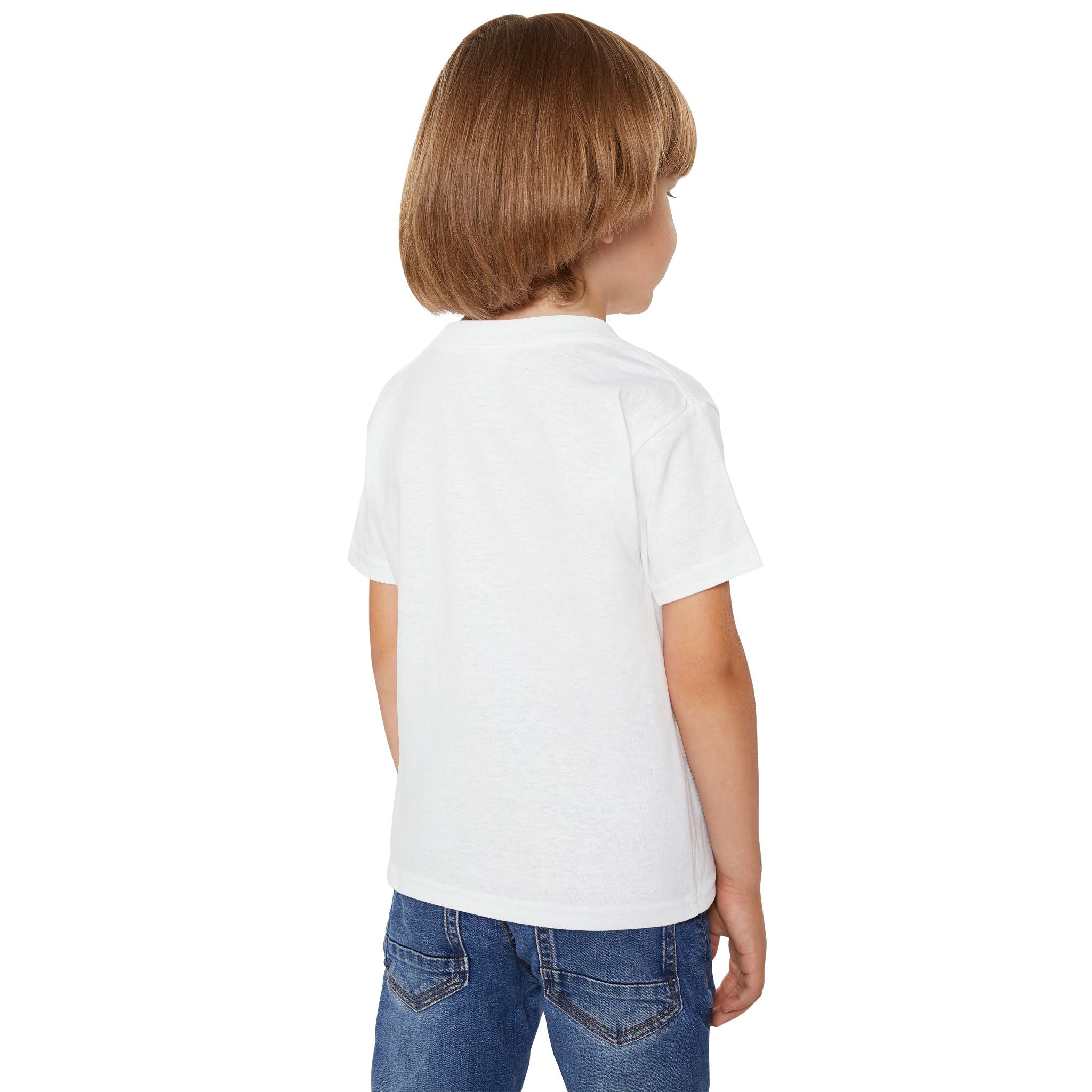 Little Vi T‑Shirt — “Zoe 4 Life” Red & Blue Number 4 Graphic