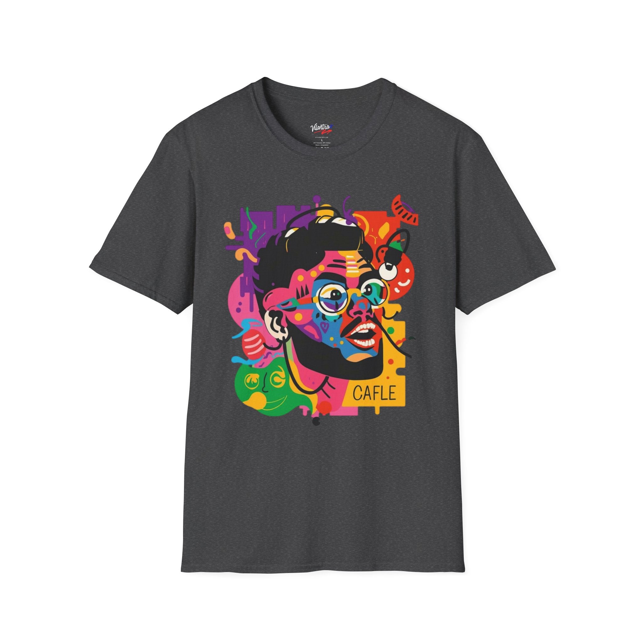 Vi-Top - Colorful Pop Art Portrait – 'CAFLÉ'