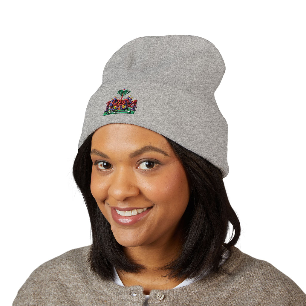 Vi-Cap Embroidered beanie - 1804 Haitian heritage