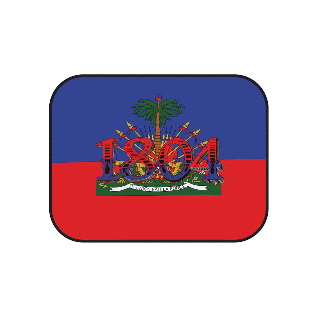 Haiti 1804 Flag Car Floor Mats (Set of 4) - Patriotic Auto Accessories