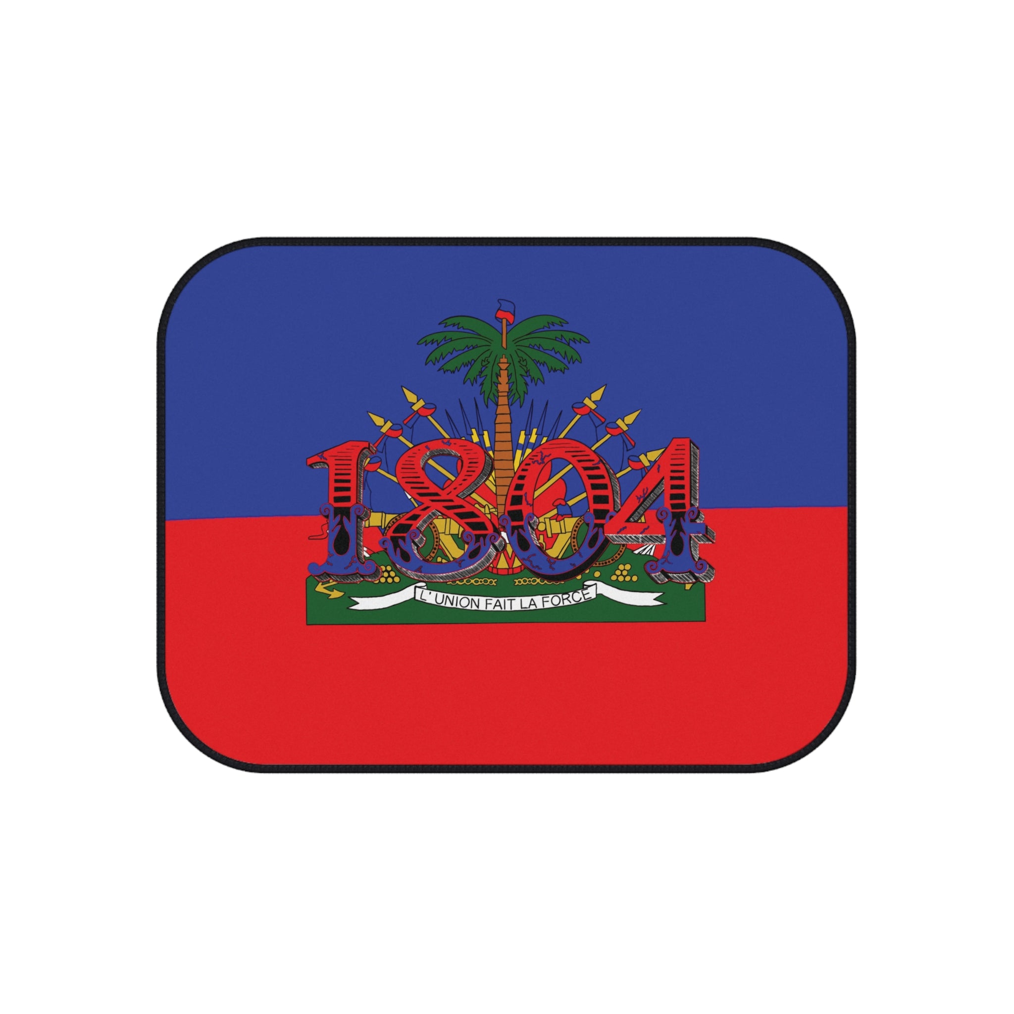 Haiti 1804 Flag Car Floor Mats (Set of 4) - Patriotic Auto Accessories