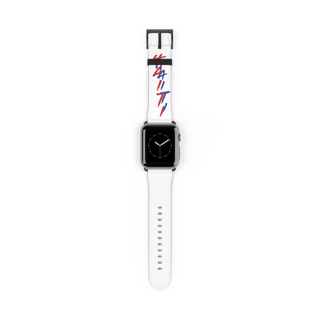 Copy of Phone Accessory — Red & Blue Graphic Apple Watch Strap