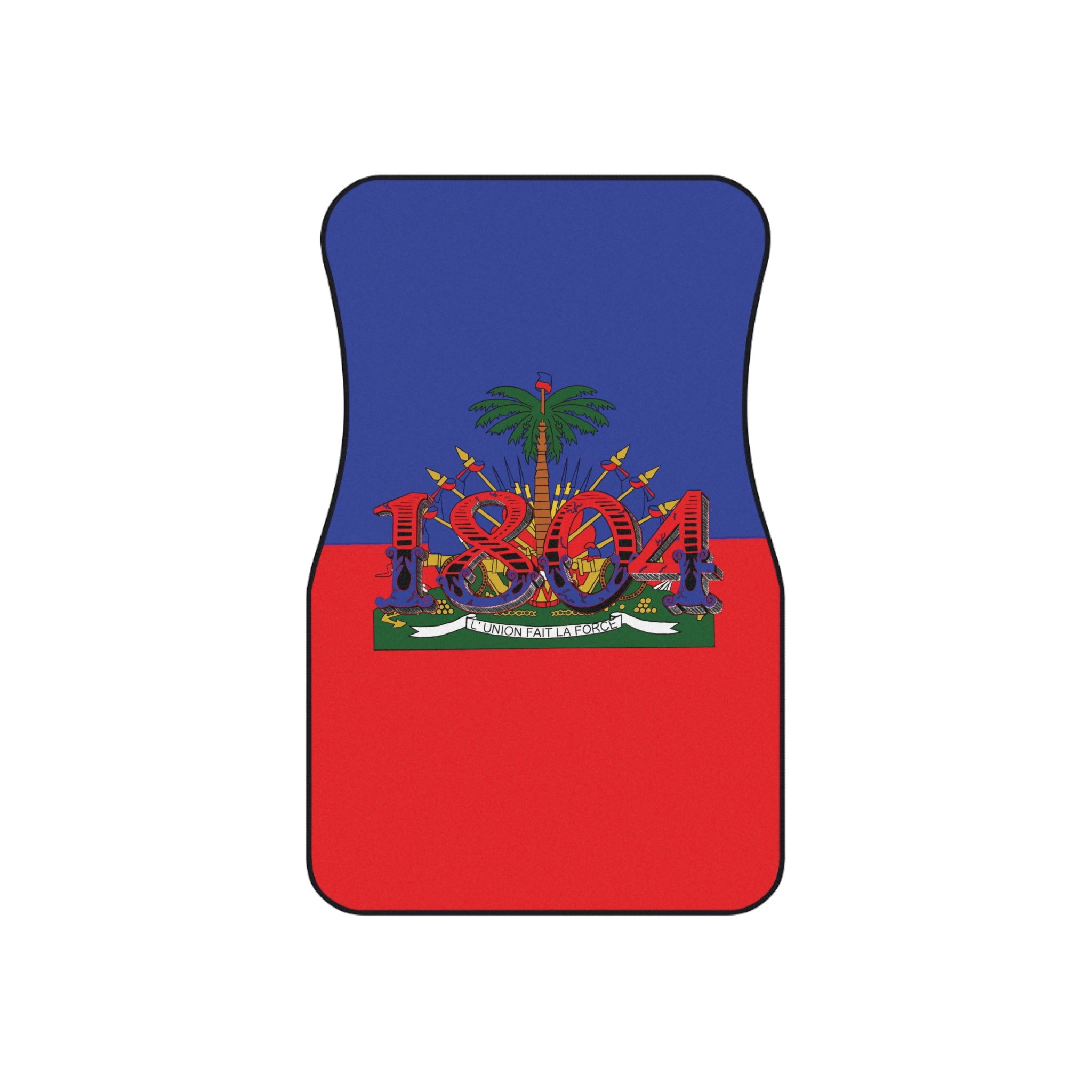 Haiti 1804 Flag Car Floor Mats (Set of 4) - Patriotic Auto Accessories