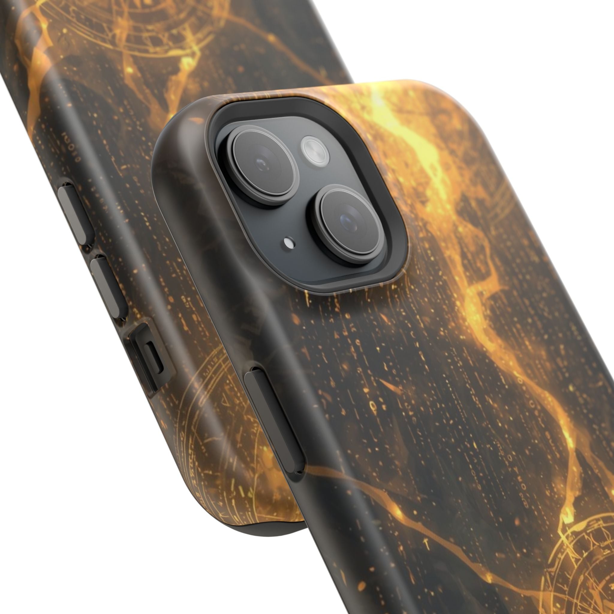 Vi-Anime Phone Case — Fantasy Mage Sigil Impact-Resistant Armor