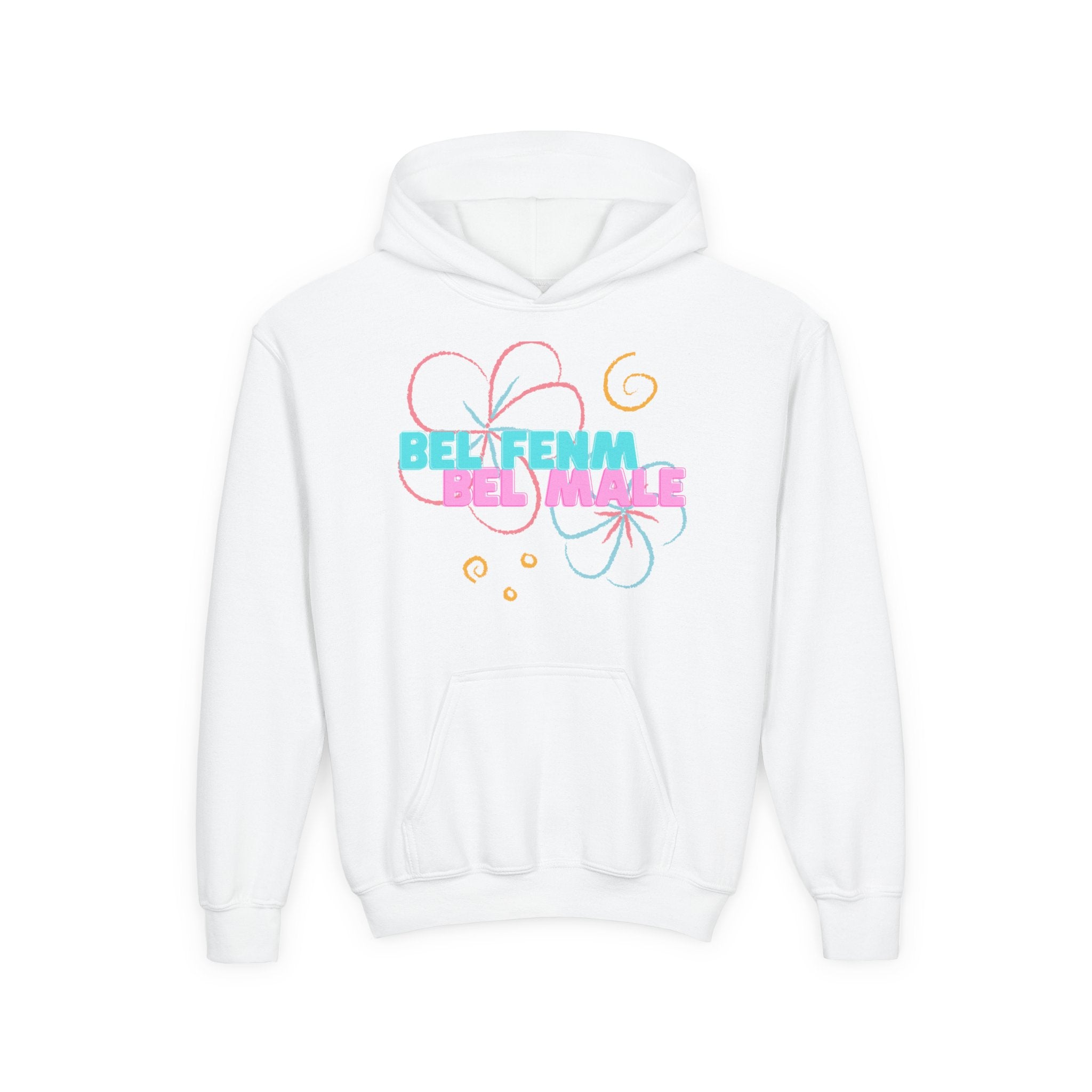 Little Vi Vi-Hoodie — 'Bel Fenm, Bel Male’