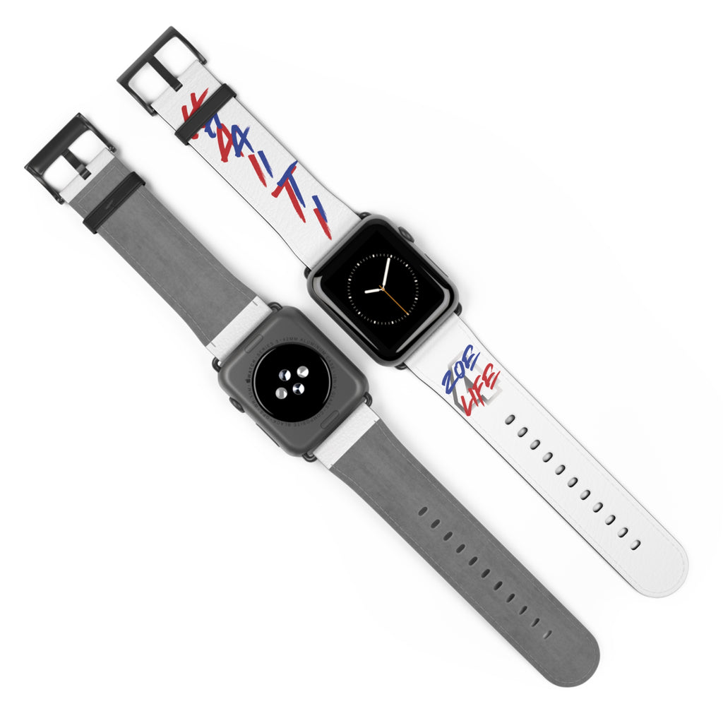 Copy of Phone Accessory — Red & Blue Graphic Apple Watch Strap