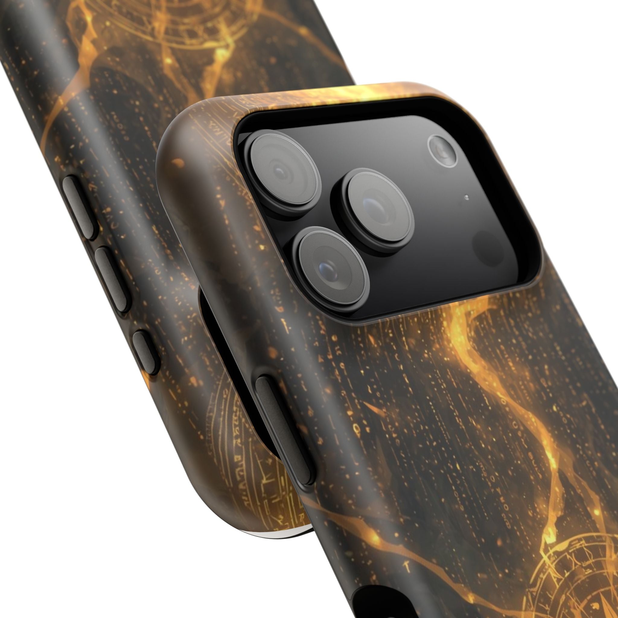 Vi-Anime Phone Case — Fantasy Mage Sigil Impact-Resistant Armor