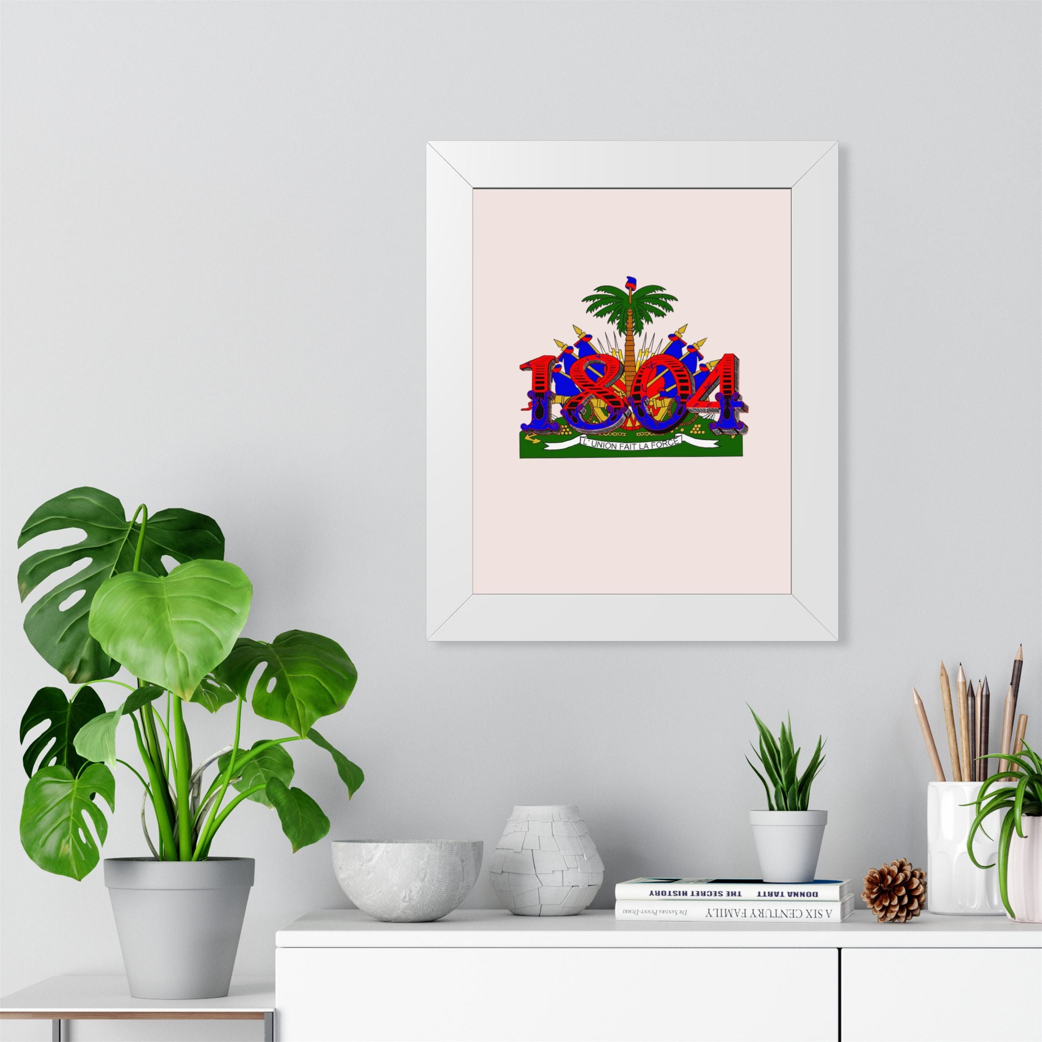 Framed Vertical Poster