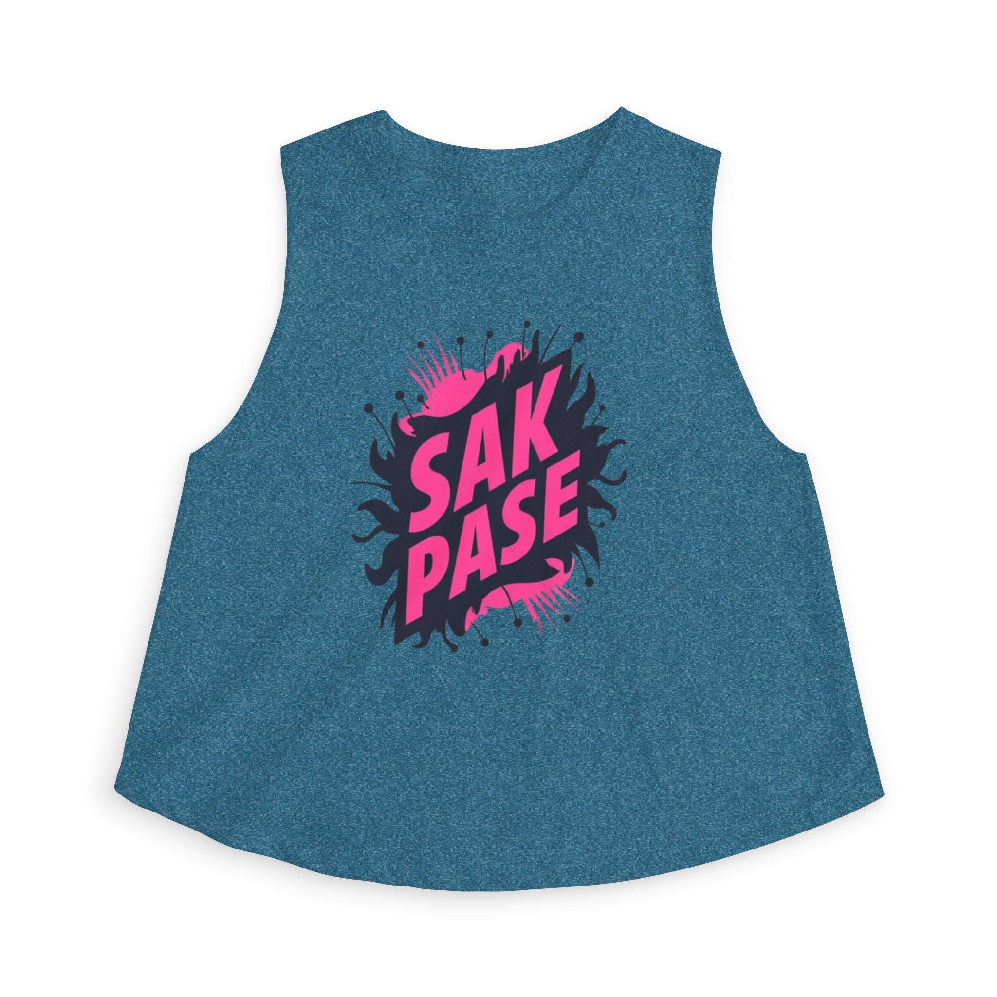 Vi-Crop Tank - SAK PASE Graphic