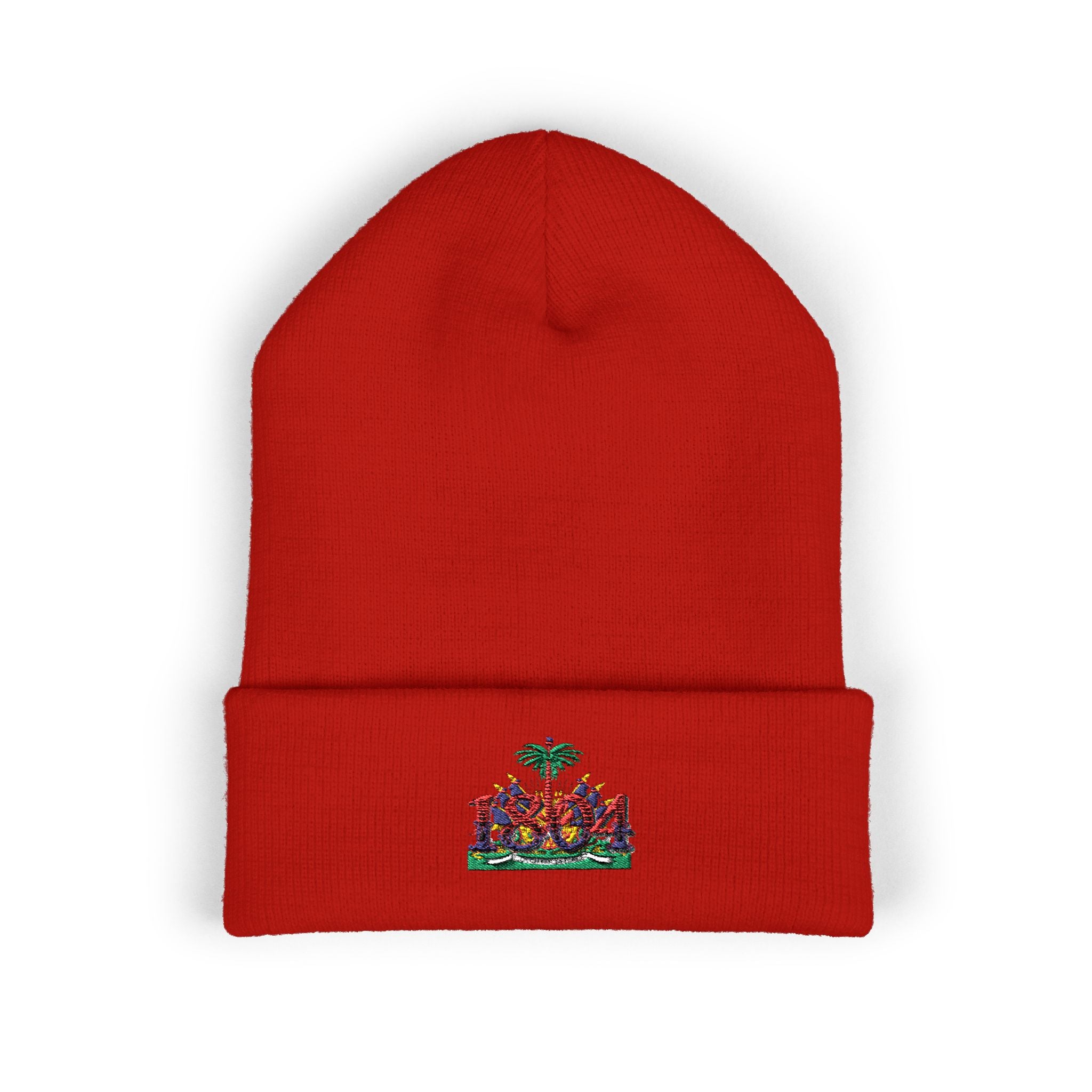 Vi-Cap Embroidered beanie - 1804 Haitian heritage