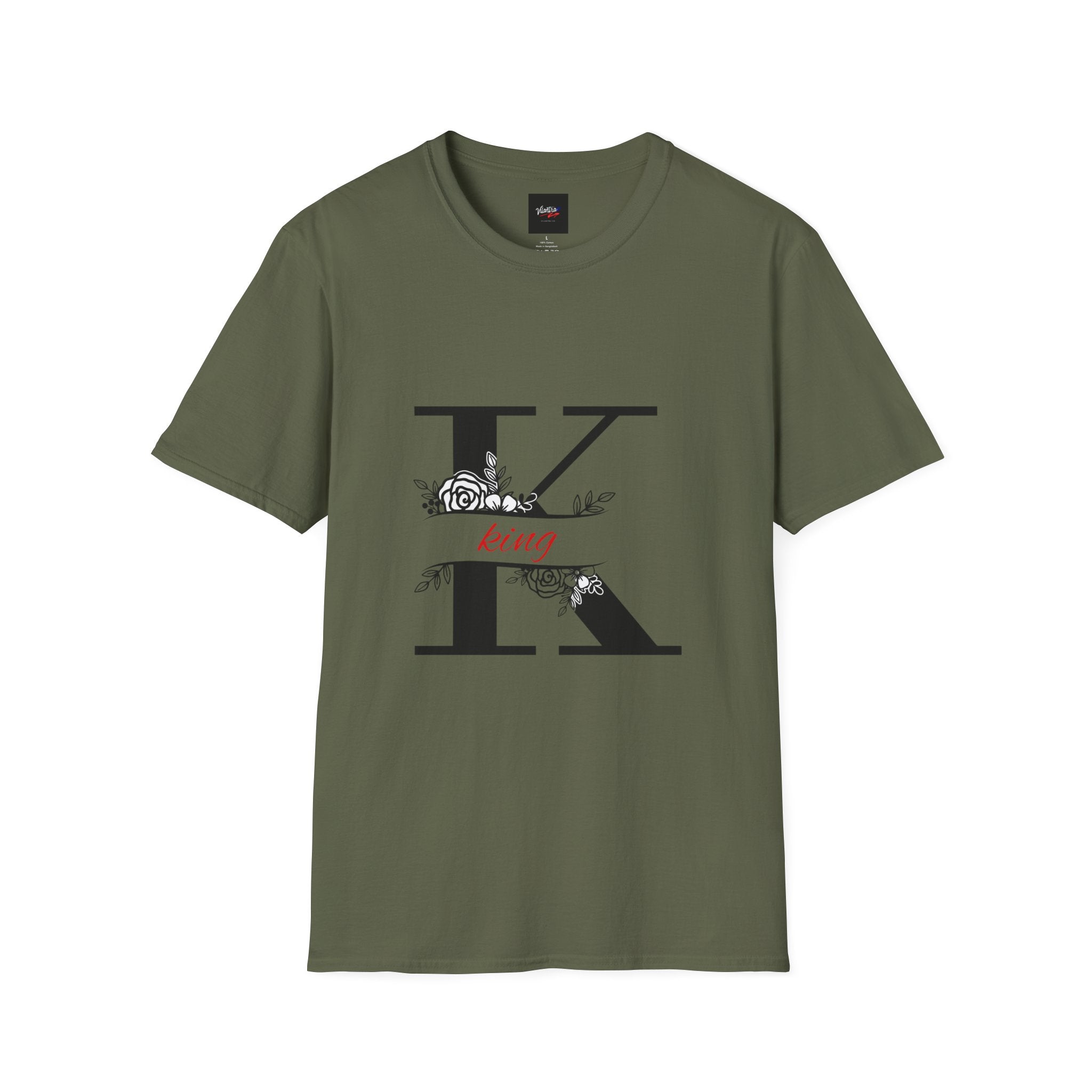 Men’s Vi-Top — 'K' with King Script Design