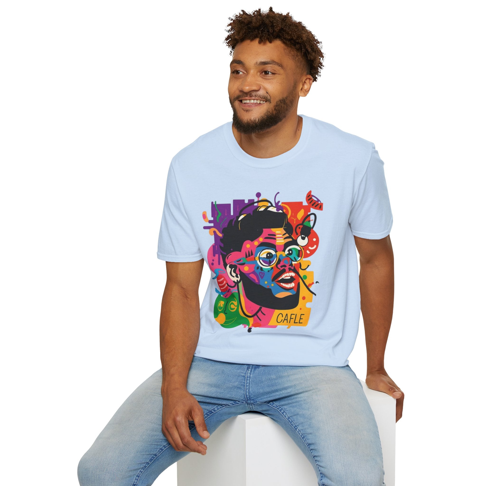 Vi-Top - Colorful Pop Art Portrait – 'CAFLÉ'