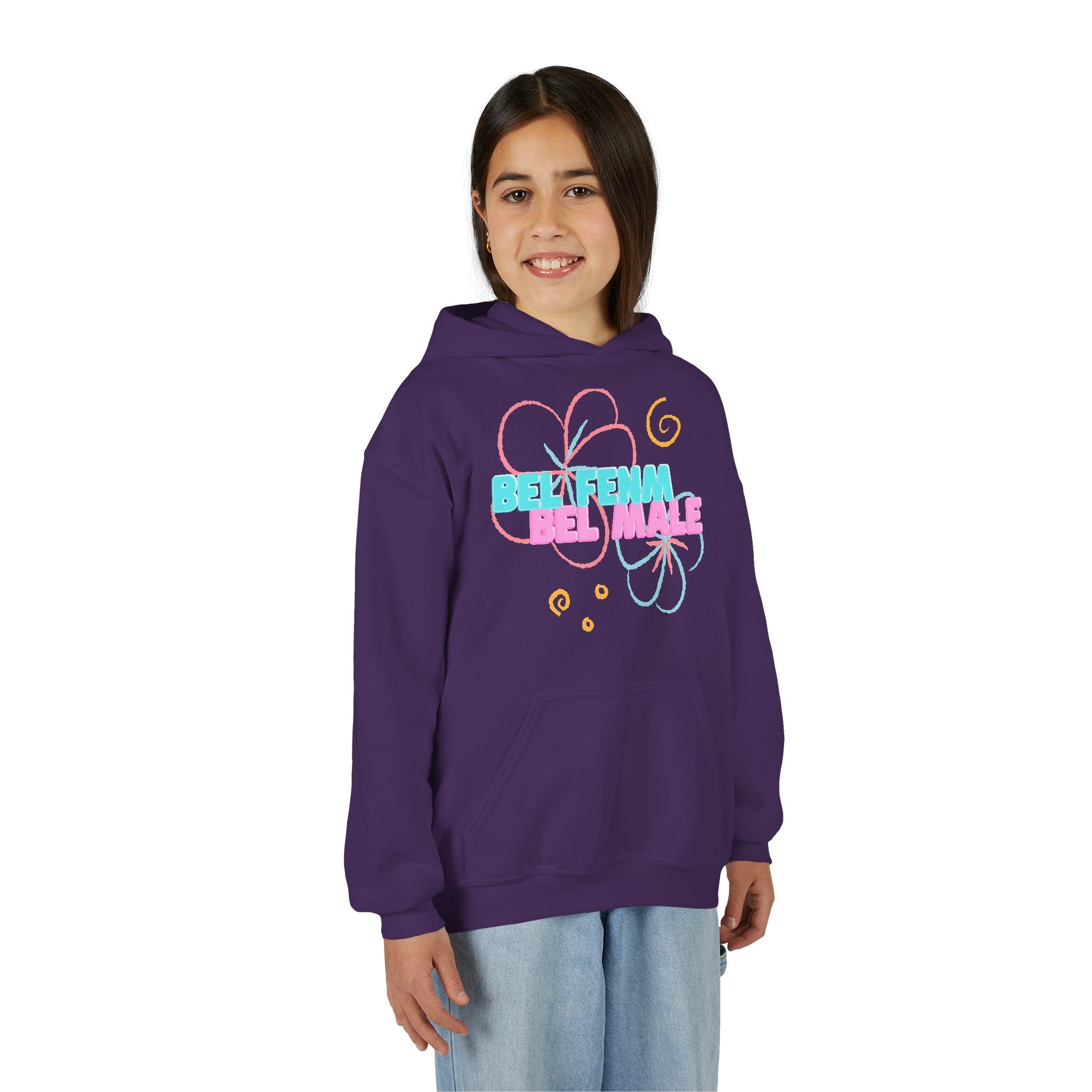 Little Vi Vi-Hoodie — 'Bel Fenm, Bel Male’