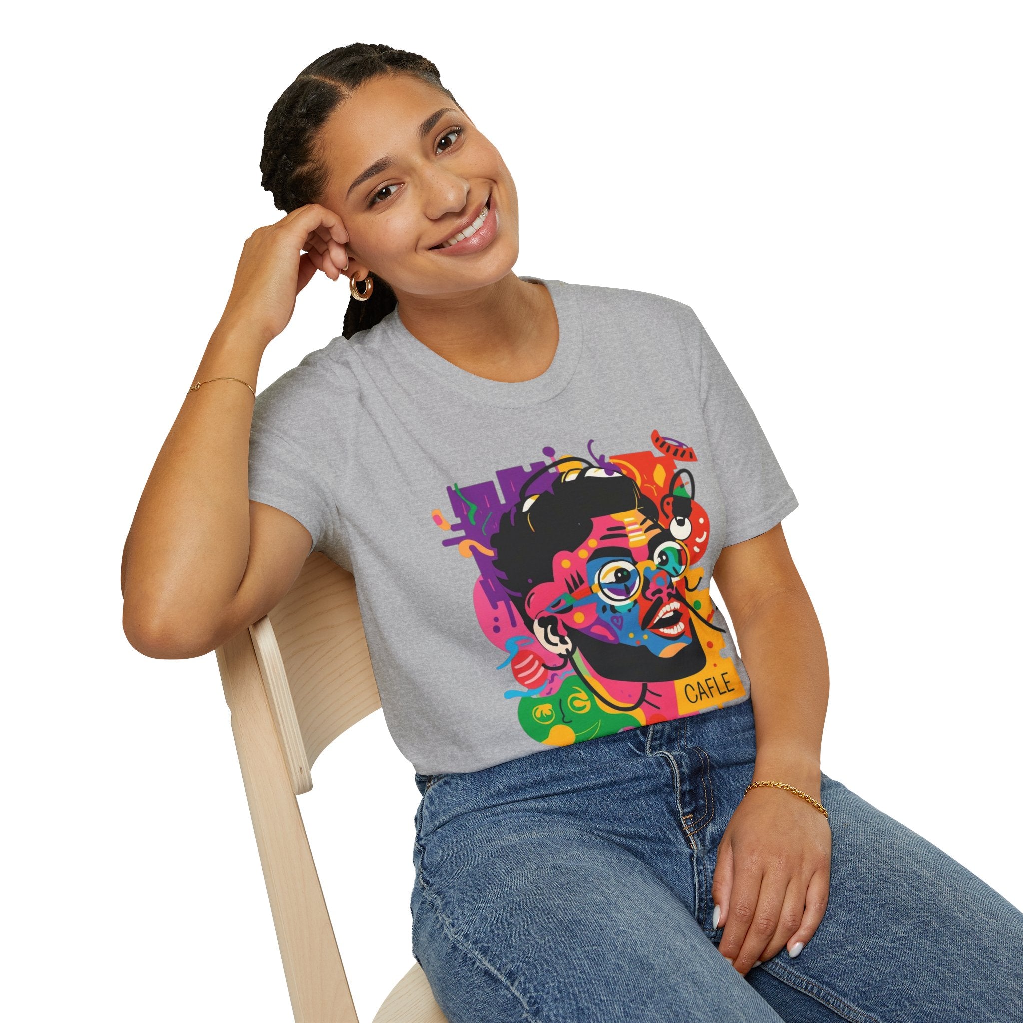 Vi-Top - Colorful Pop Art Portrait – 'CAFLÉ'