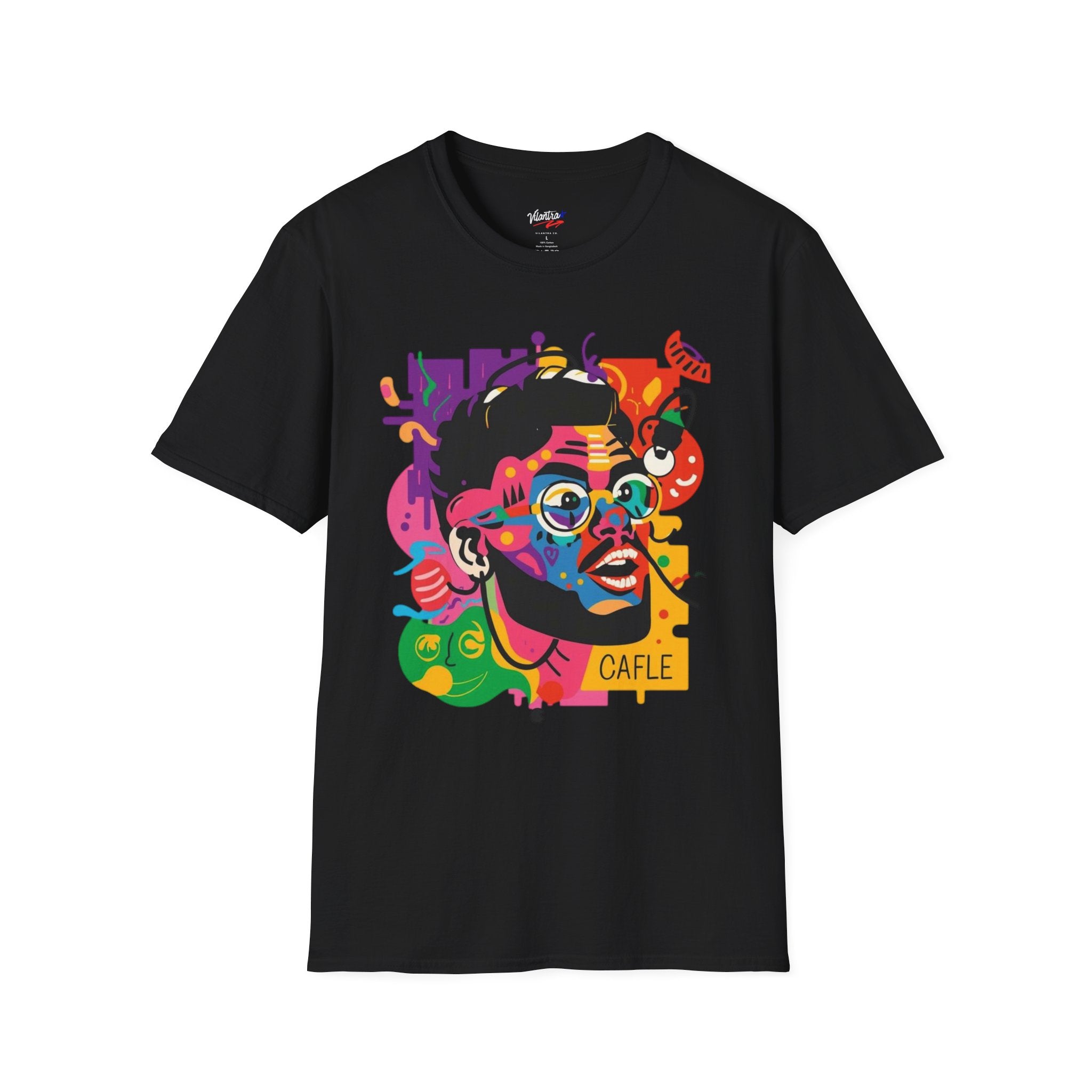 Vi-Top - Colorful Pop Art Portrait – 'CAFLÉ'