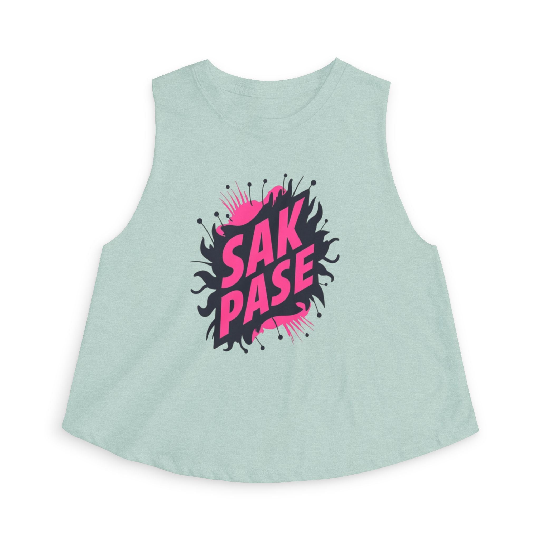 Vi-Crop Tank - SAK PASE Graphic