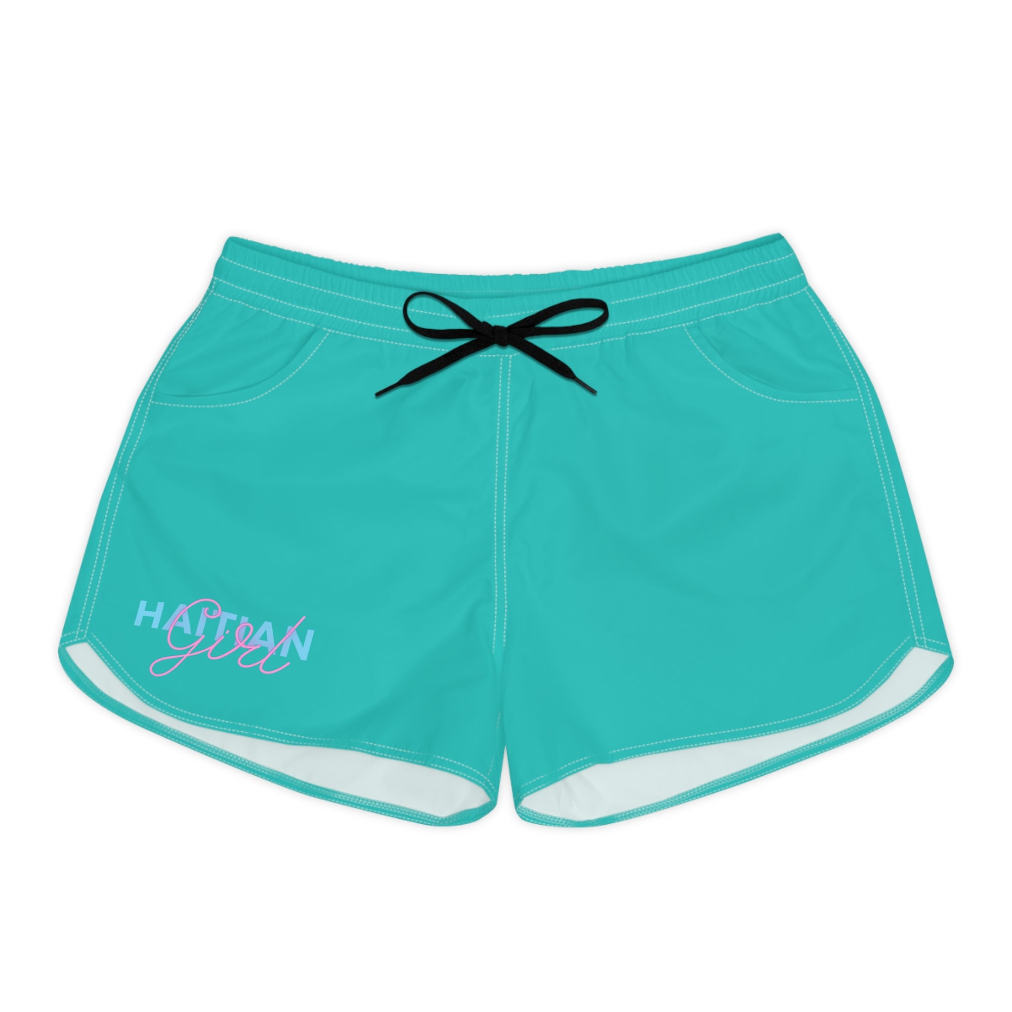 Vi-Sorts Women’s - Teal 'Haitian Girl'
