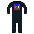 Little Vi - Haiti Flag Infant Bodysuit