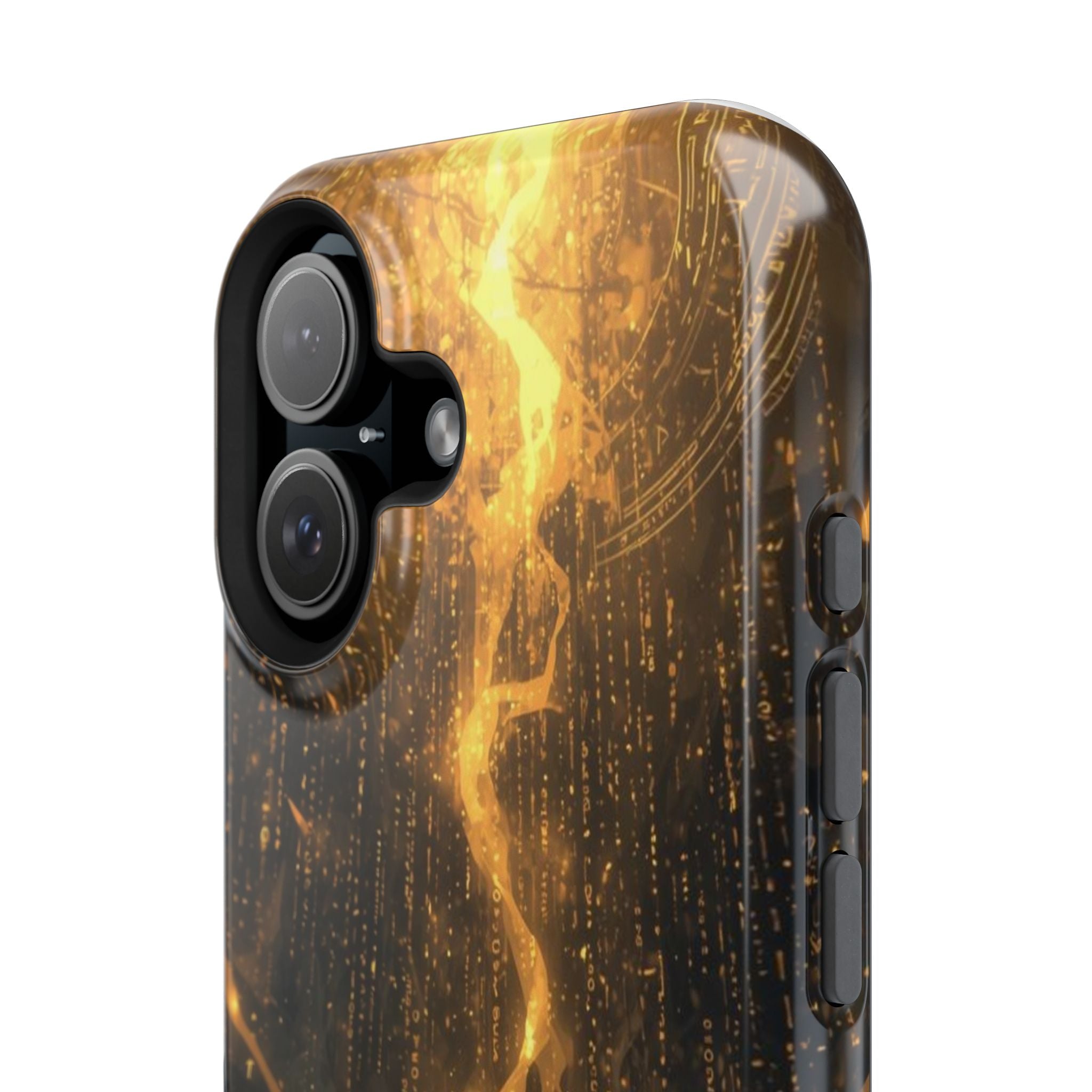 Vi-Anime Phone Case — Fantasy Mage Sigil Impact-Resistant Armor