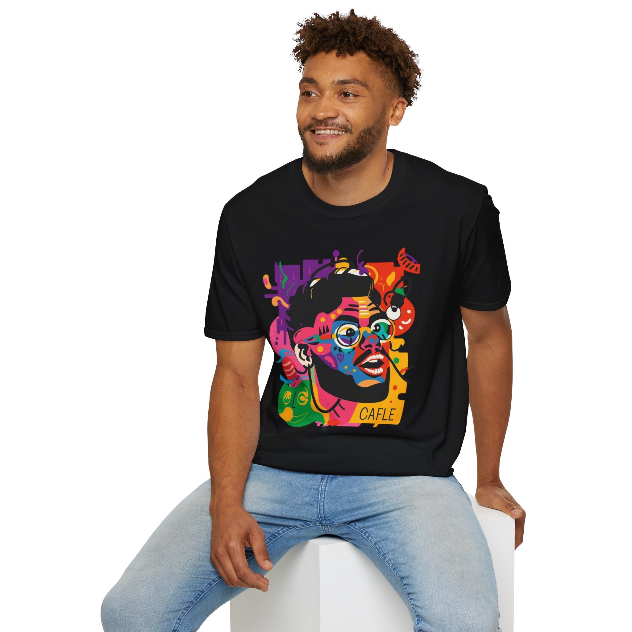 Vi-Top - Colorful Pop Art Portrait – 'CAFLÉ'