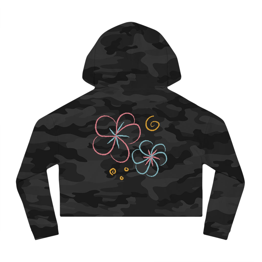 Crop Vi-Hoodie - "Bèl Fenm Bèl Malè