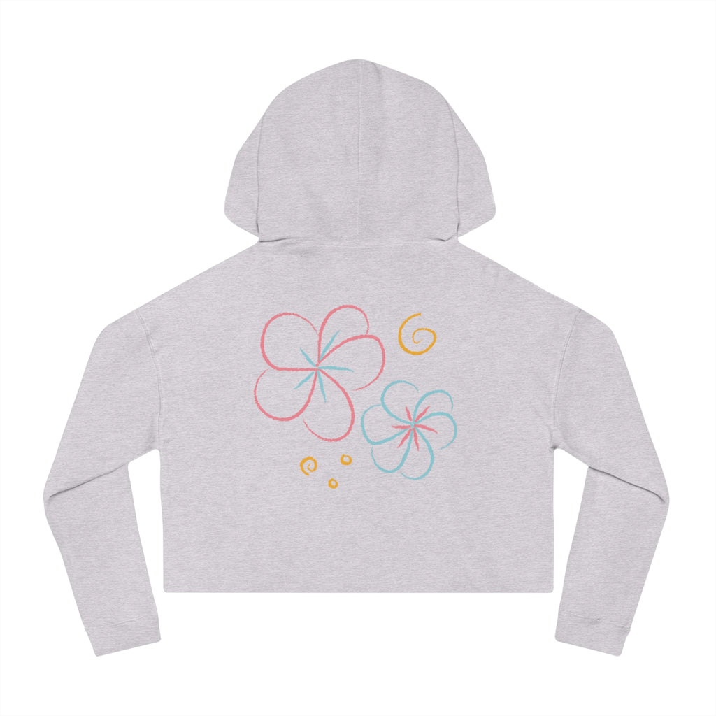 Crop Vi-Hoodie - "Bèl Fenm Bèl Malè