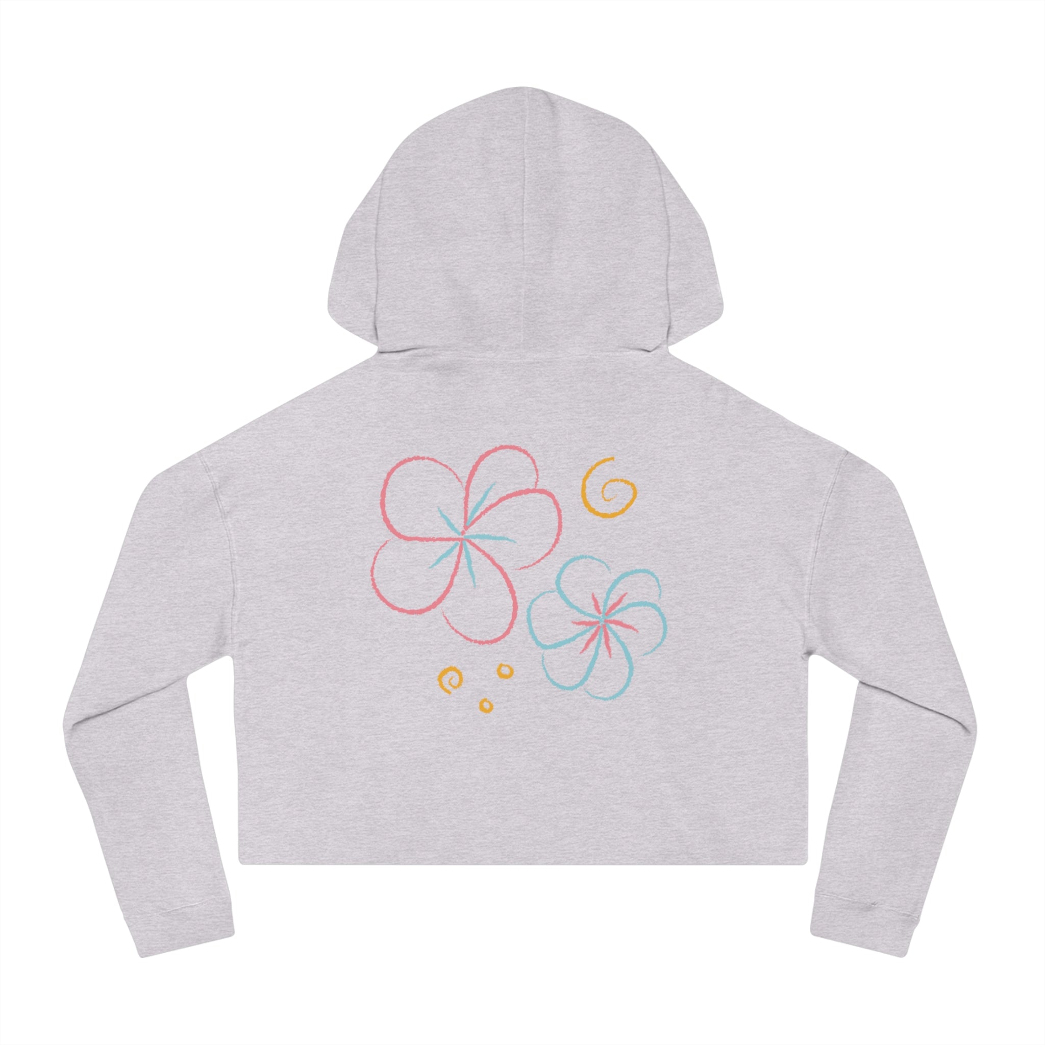 Crop Vi-Hoodie - "Bèl Fenm Bèl Malè