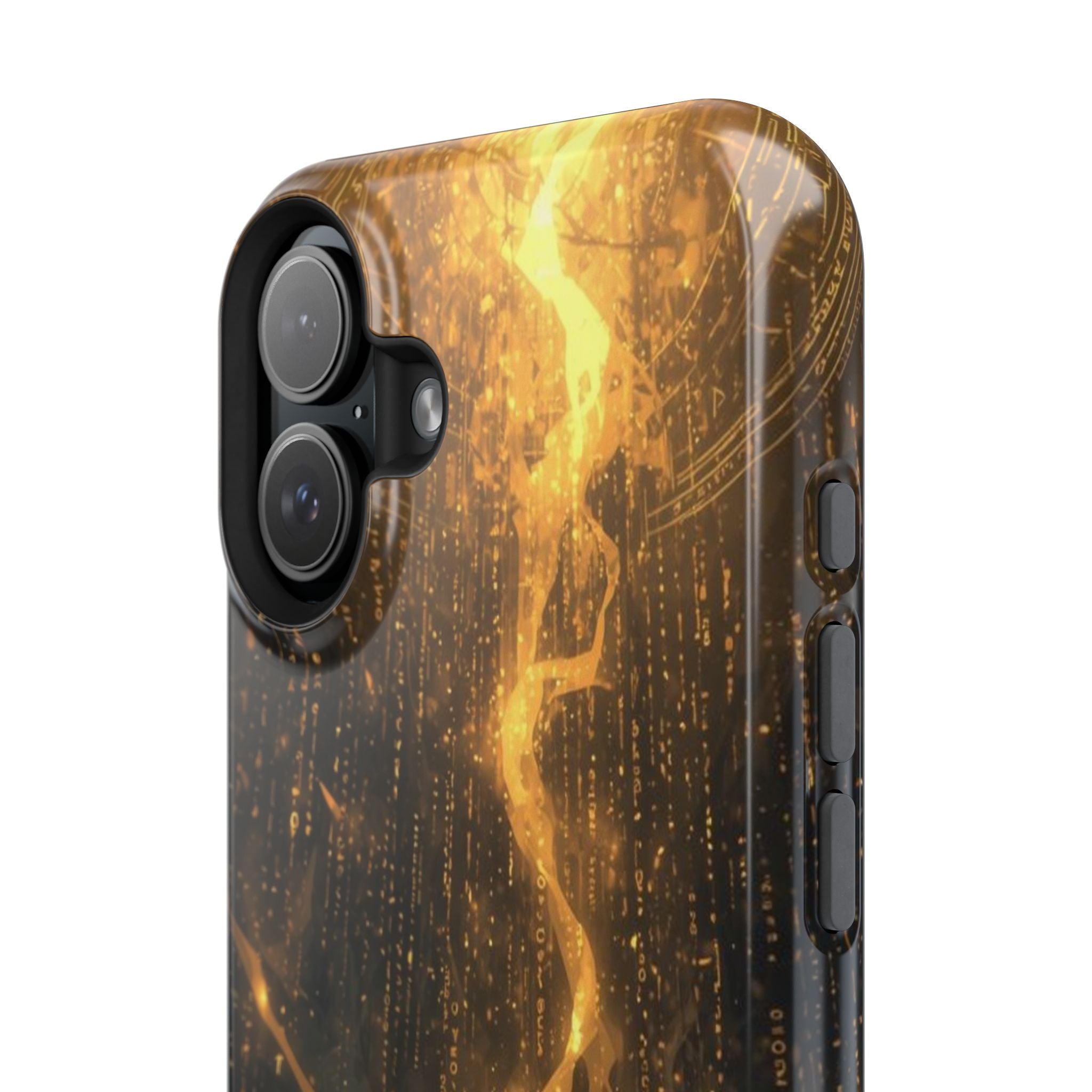 Vi-Anime Phone Case — Fantasy Mage Sigil Impact-Resistant Armor