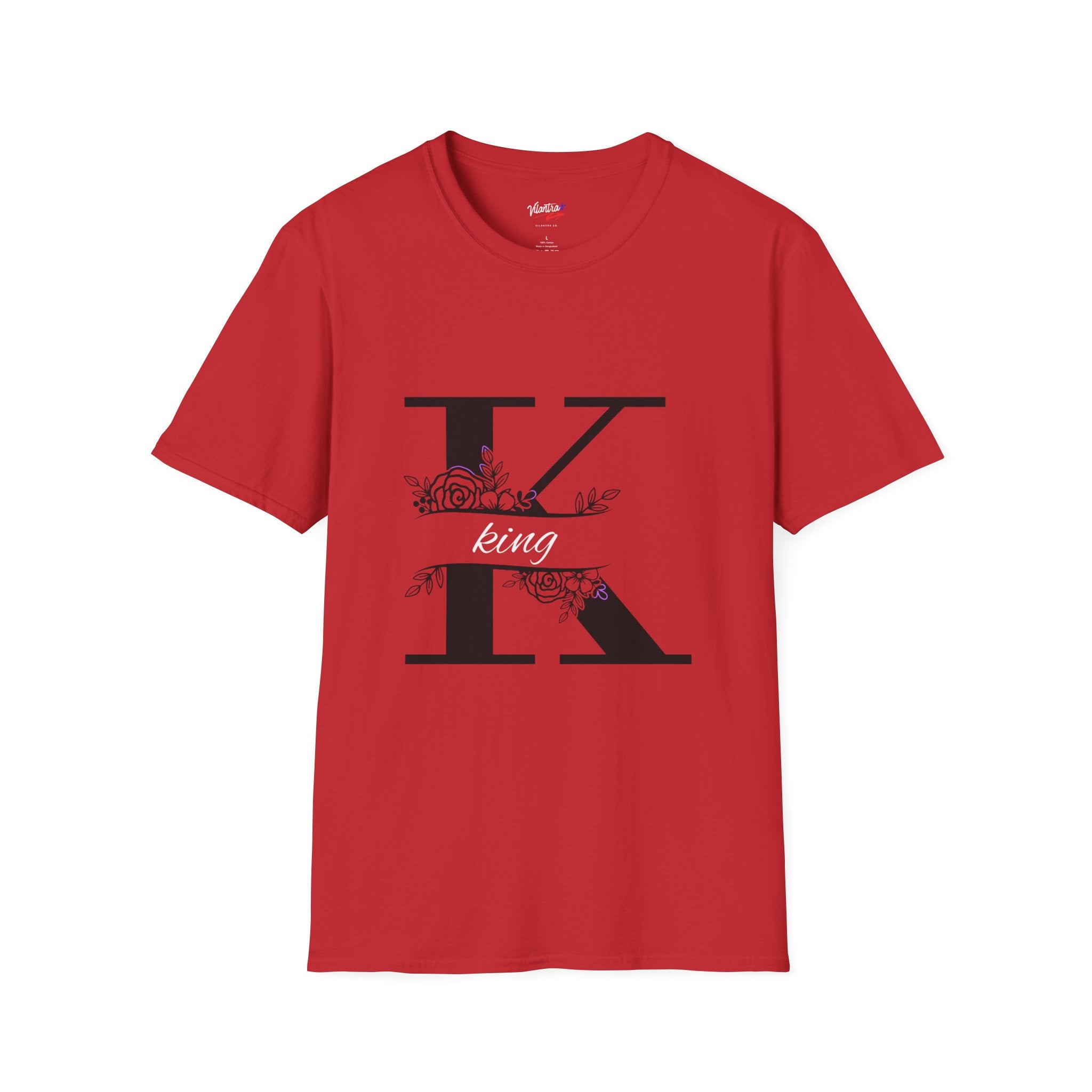 Men’s Vi-Top — 'K' with King Script Design