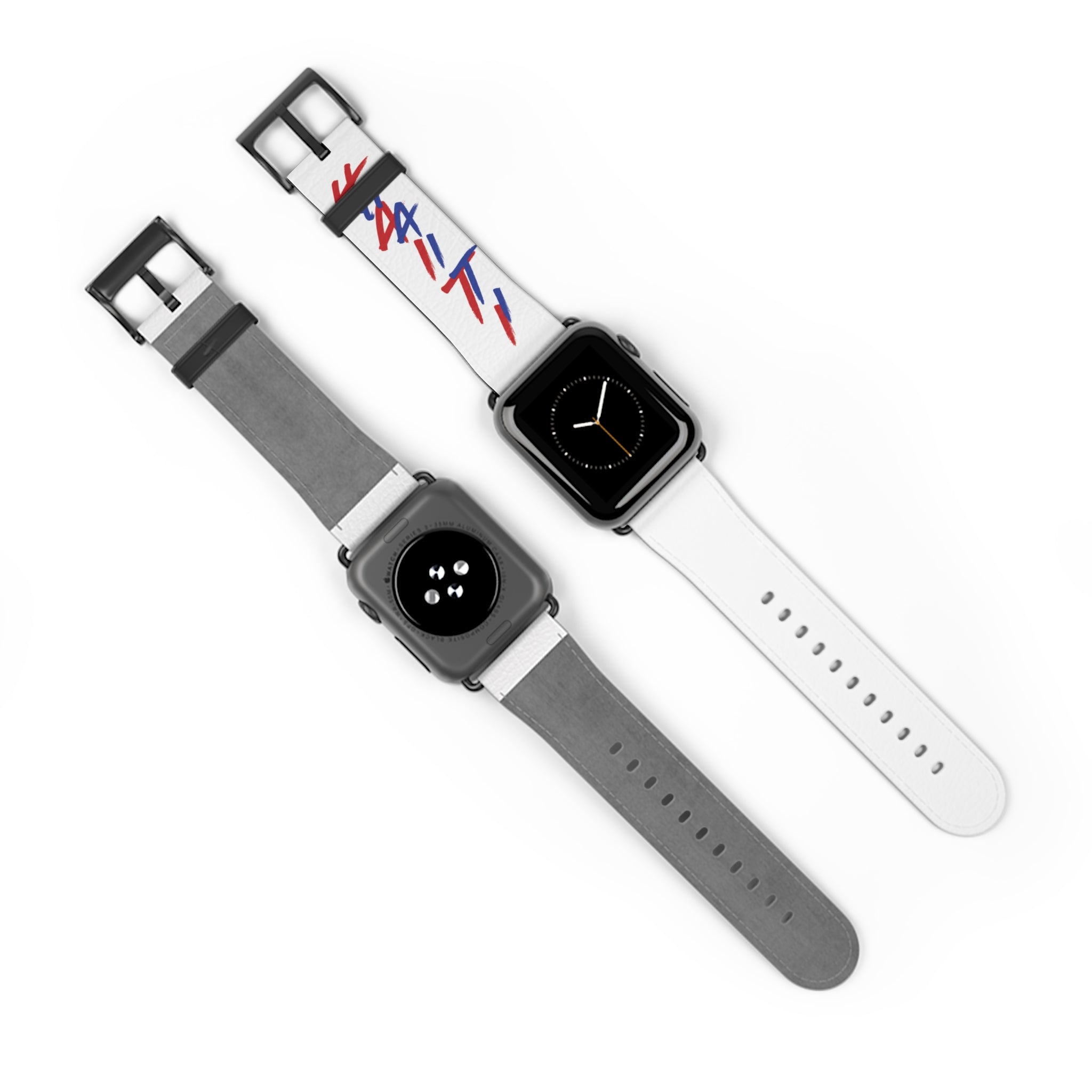 Copy of Phone Accessory — Red & Blue Graphic Apple Watch Strap