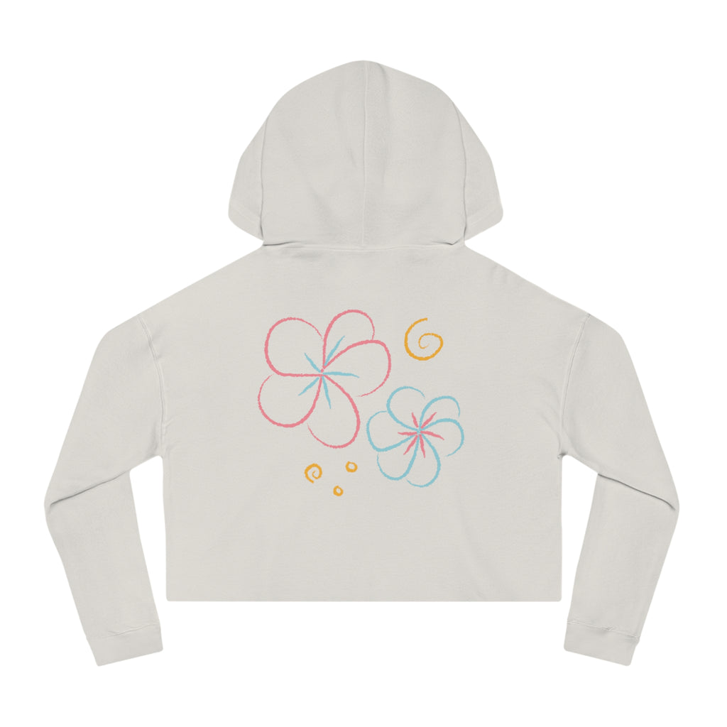 Crop Vi-Hoodie - "Bèl Fenm Bèl Malè