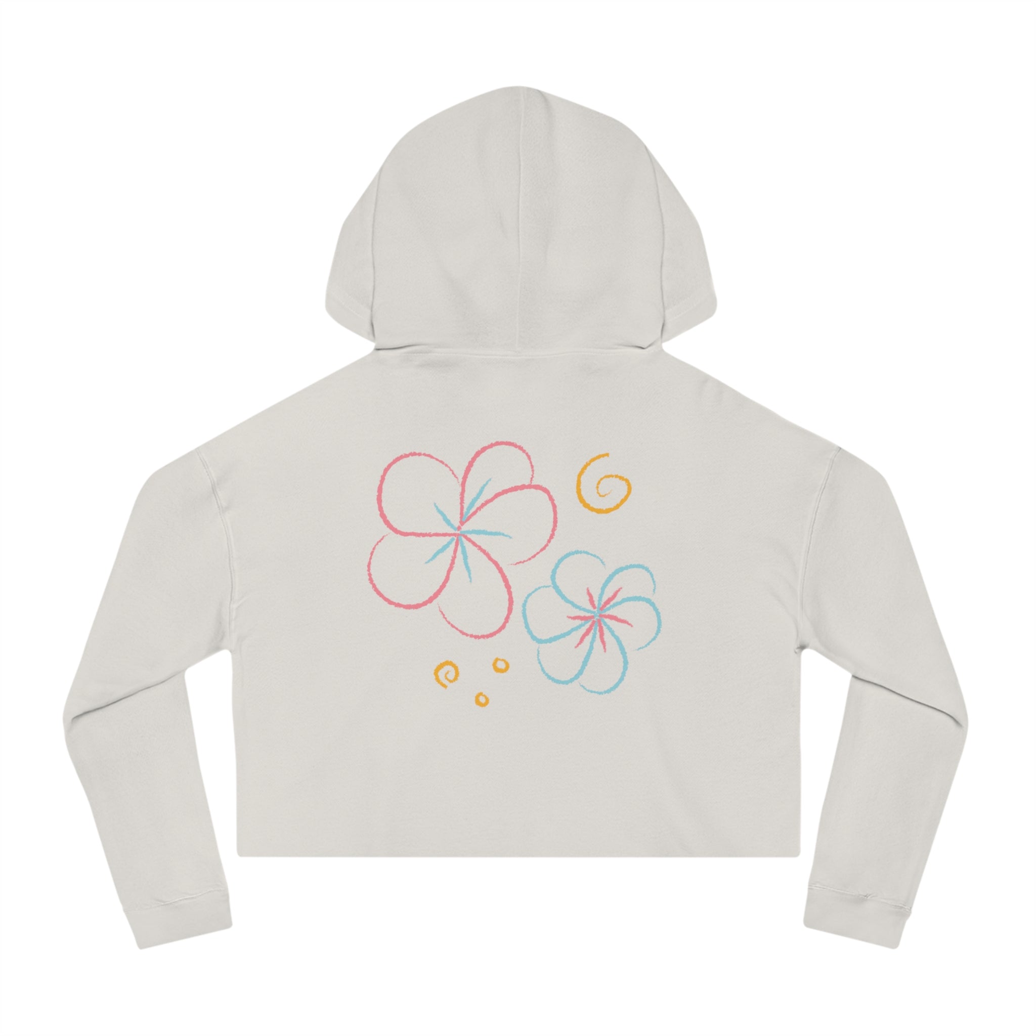 Crop Vi-Hoodie - "Bèl Fenm Bèl Malè