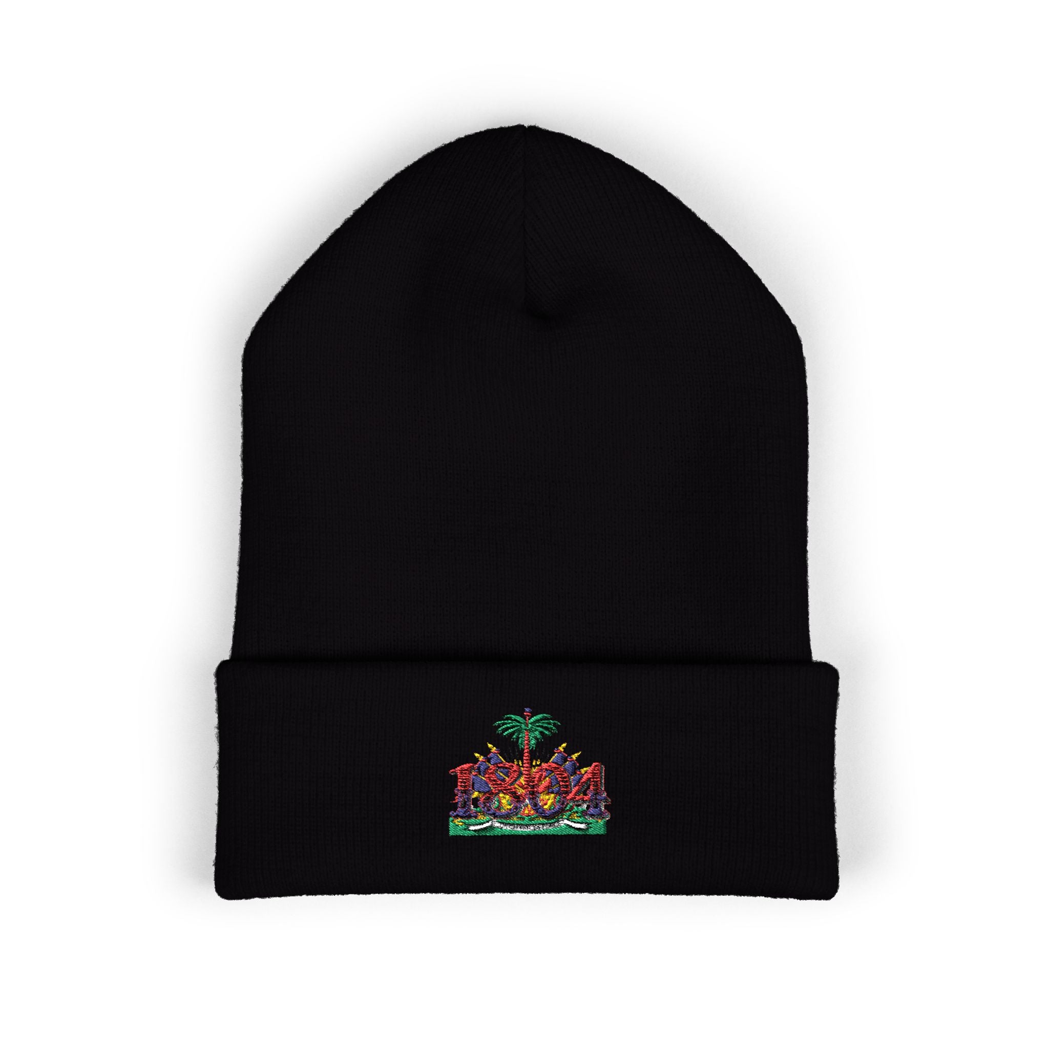 Vi-Cap Embroidered beanie - 1804 Haitian heritage