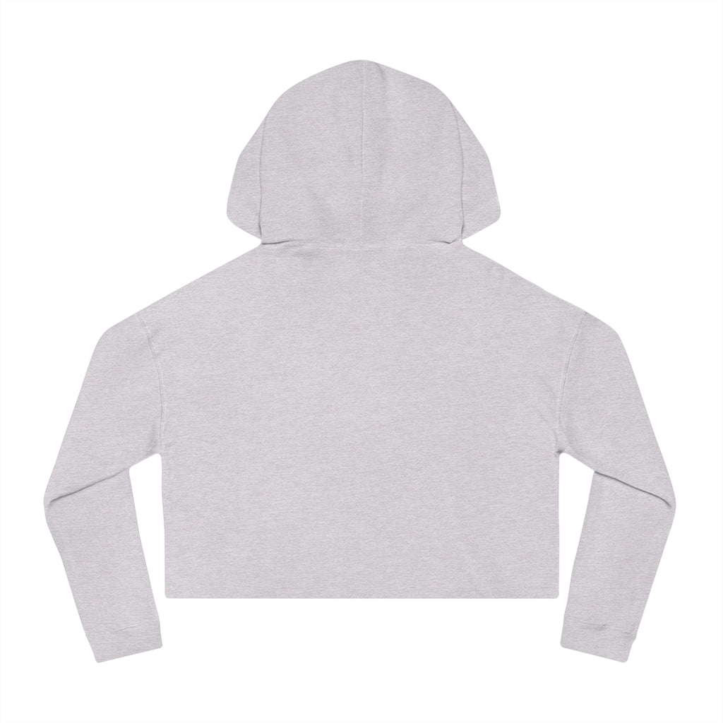 Crop Vi-Hoodie — "Bel Famm Bel Malé" Pastel Floral Graphic