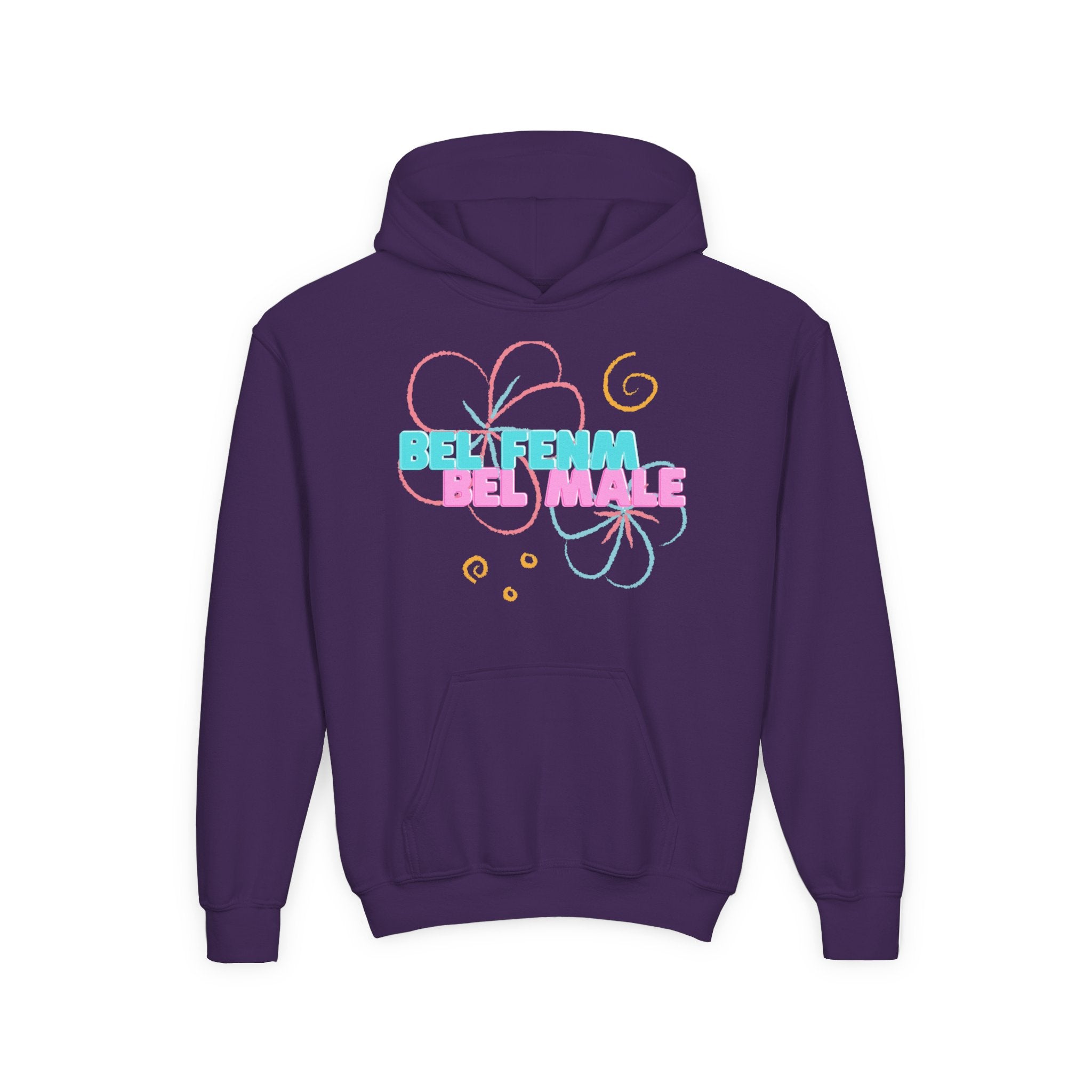 Little Vi Vi-Hoodie — 'Bel Fenm, Bel Male’