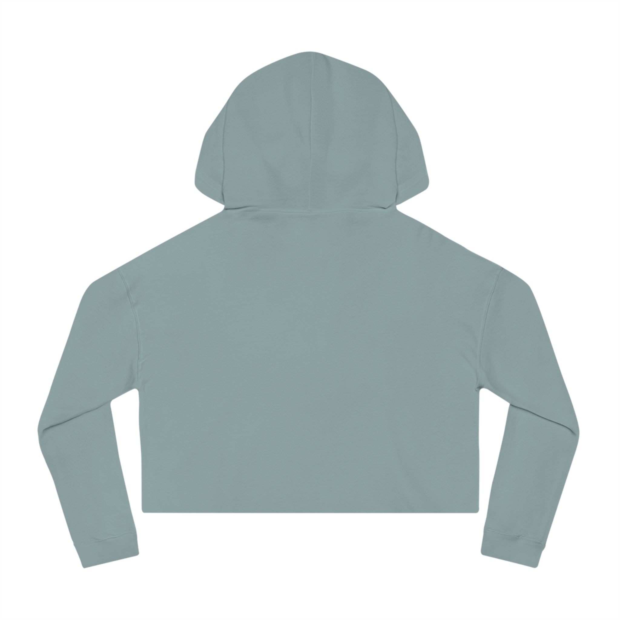 Crop Vi-Hoodie — "Bel Famm Bel Malé" Pastel Floral Graphic
