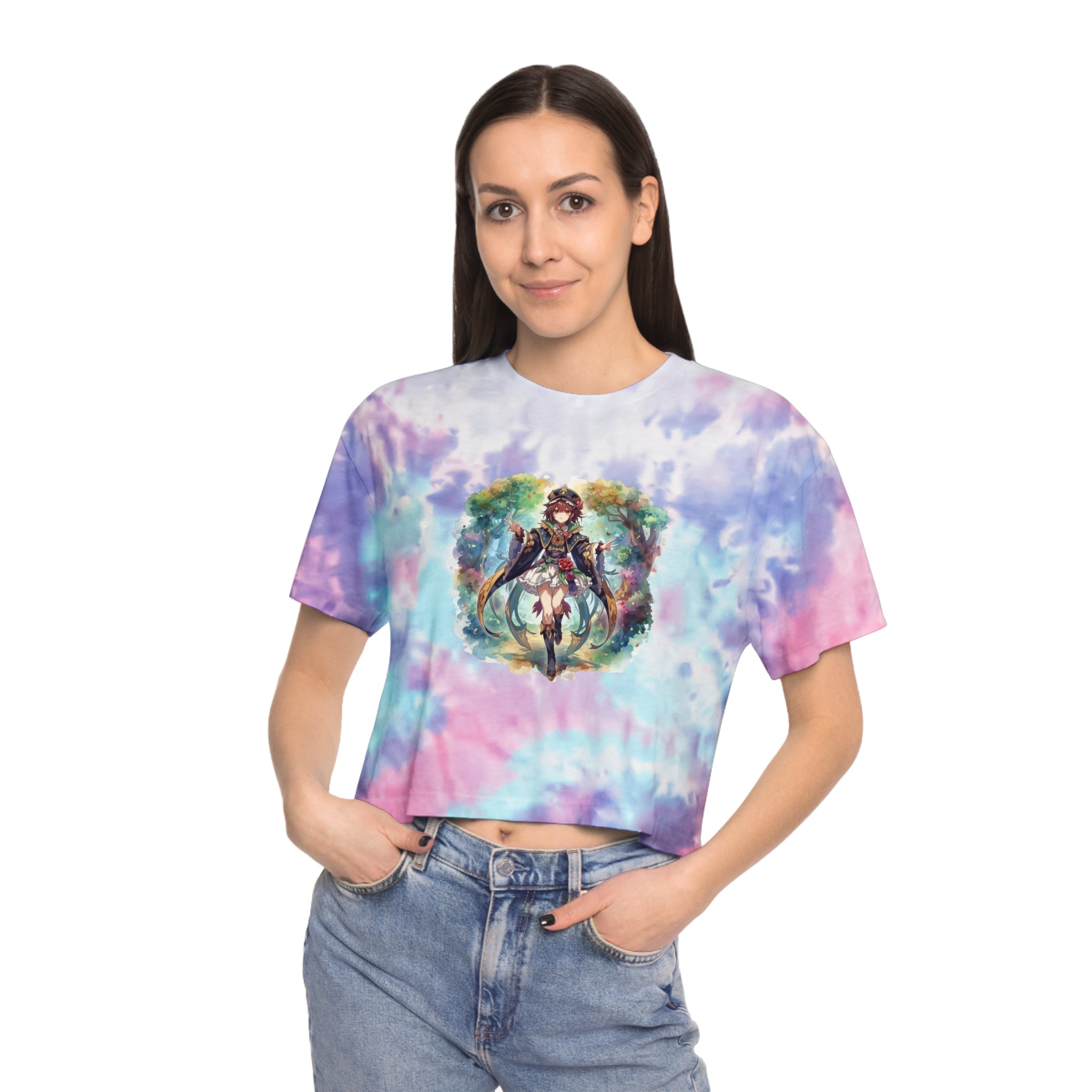 Women’s Vi-Crop - Tie-Dye — Fantasy Rider