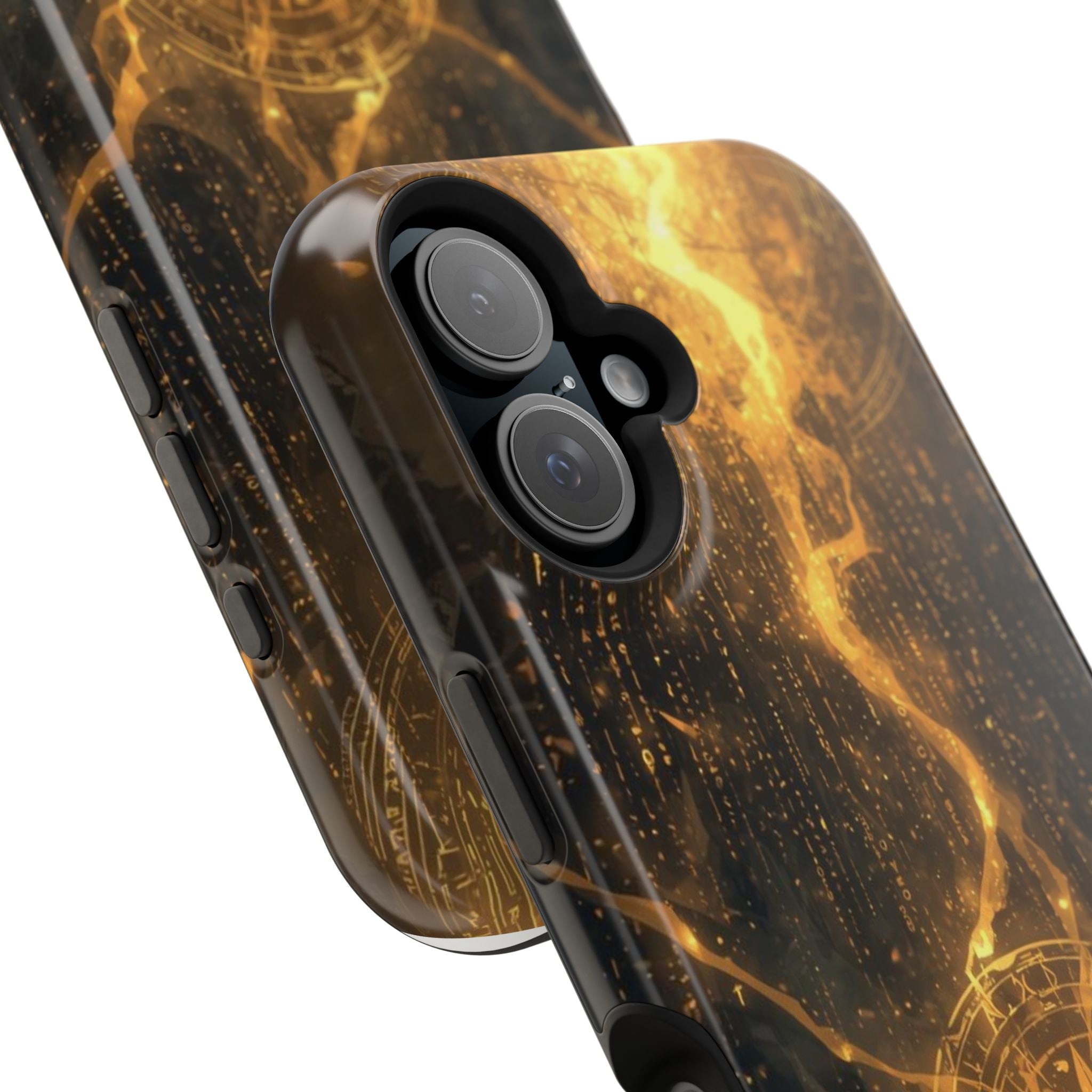 Vi-Anime Phone Case — Fantasy Mage Sigil Impact-Resistant Armor