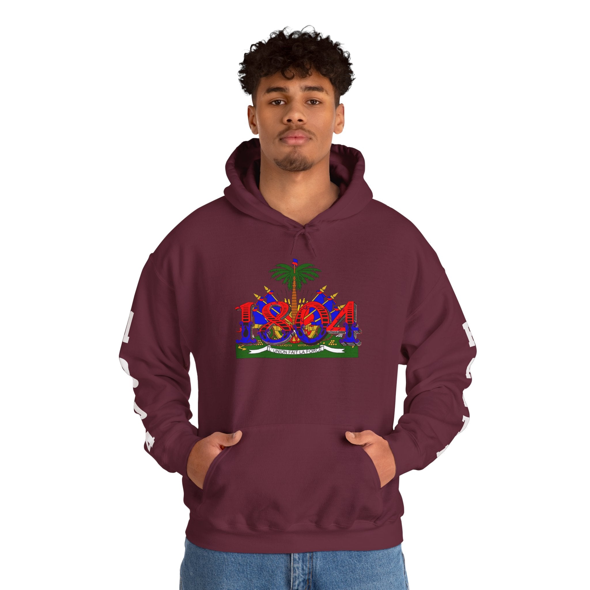 1804 Haiti Vi-Hoodie — Grenadye Alaso Palm