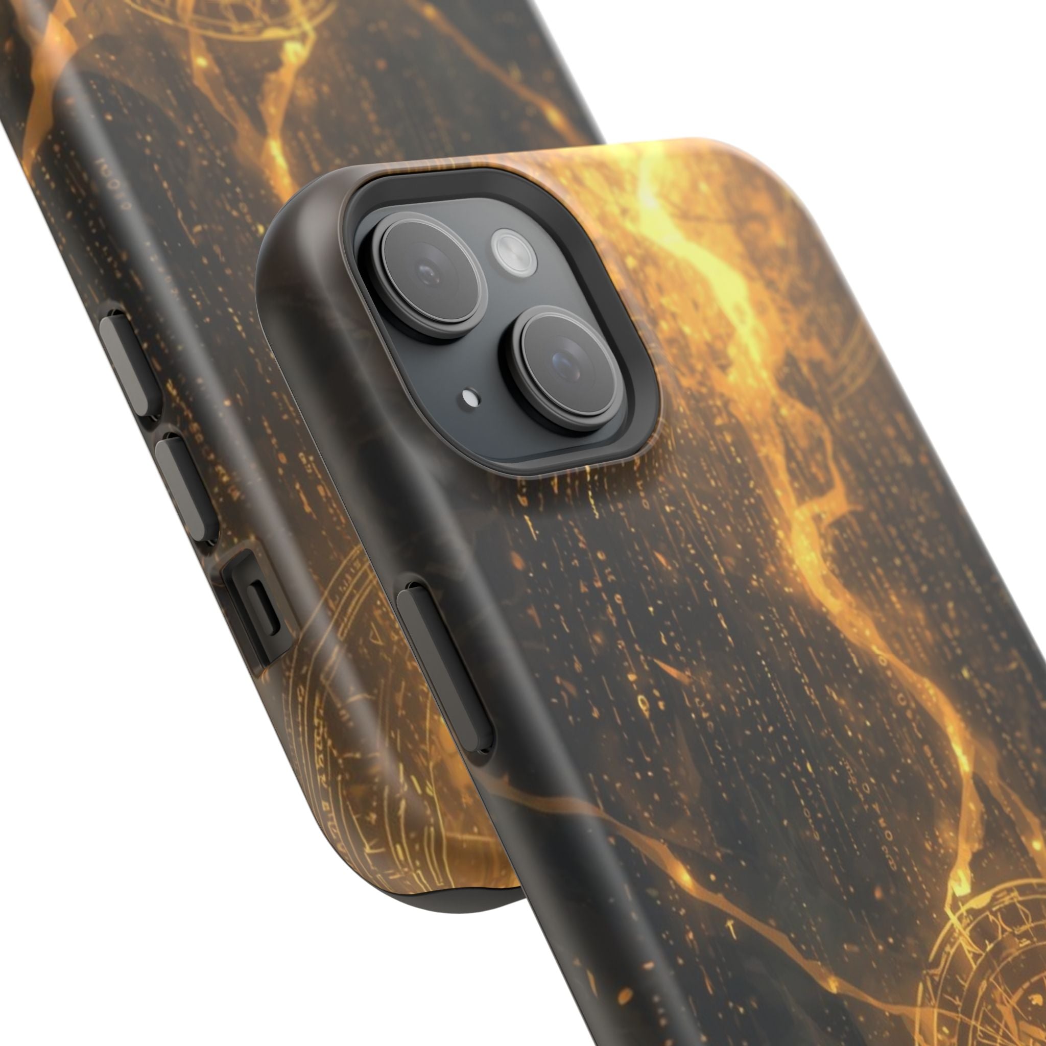 Vi-Anime Phone Case — Fantasy Mage Sigil Impact-Resistant Armor