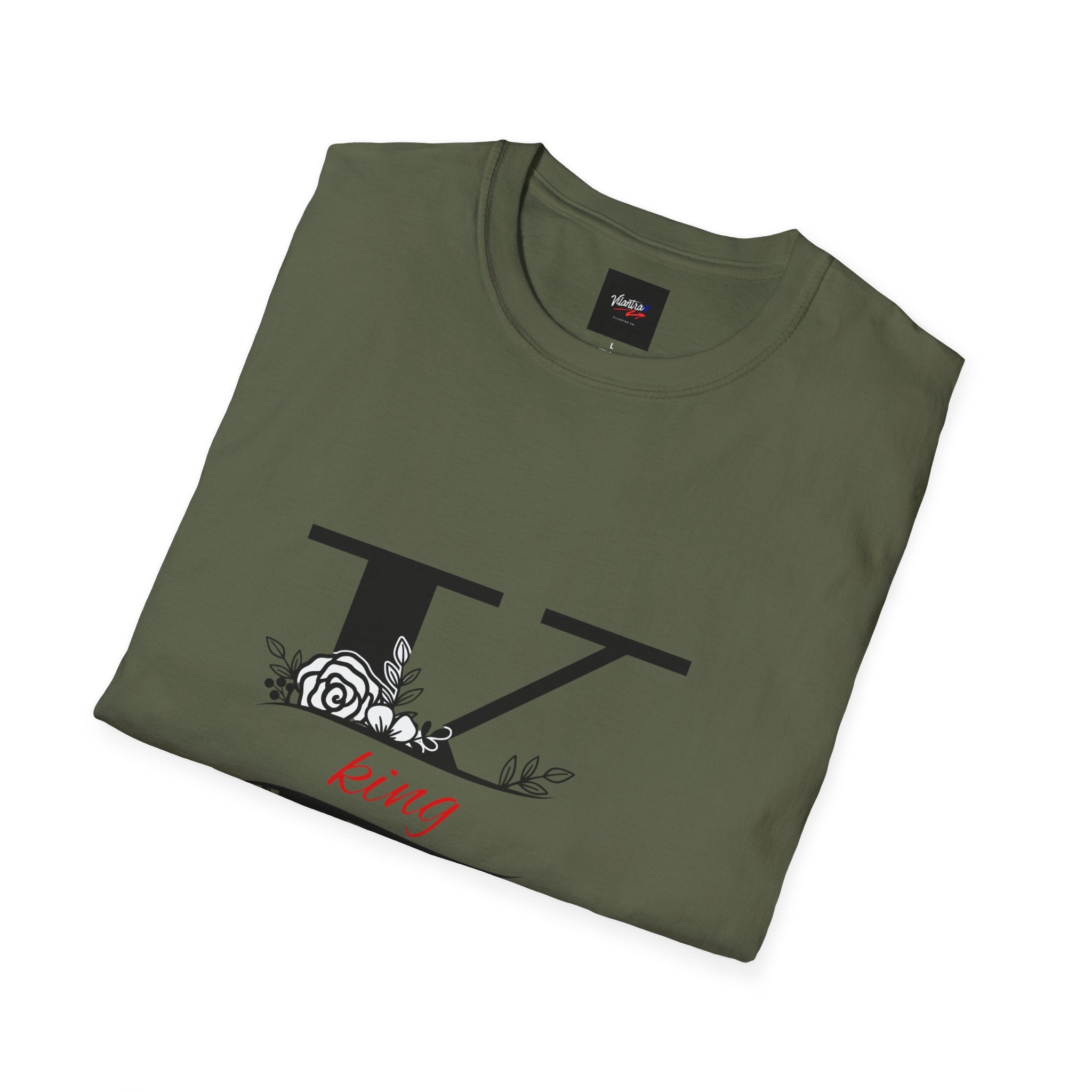 Men’s Vi-Top — 'K' with King Script Design