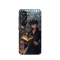 Vi-Anime Mystic Scholar Phone Case — Anime Magic Book Impact-Resistant Case
