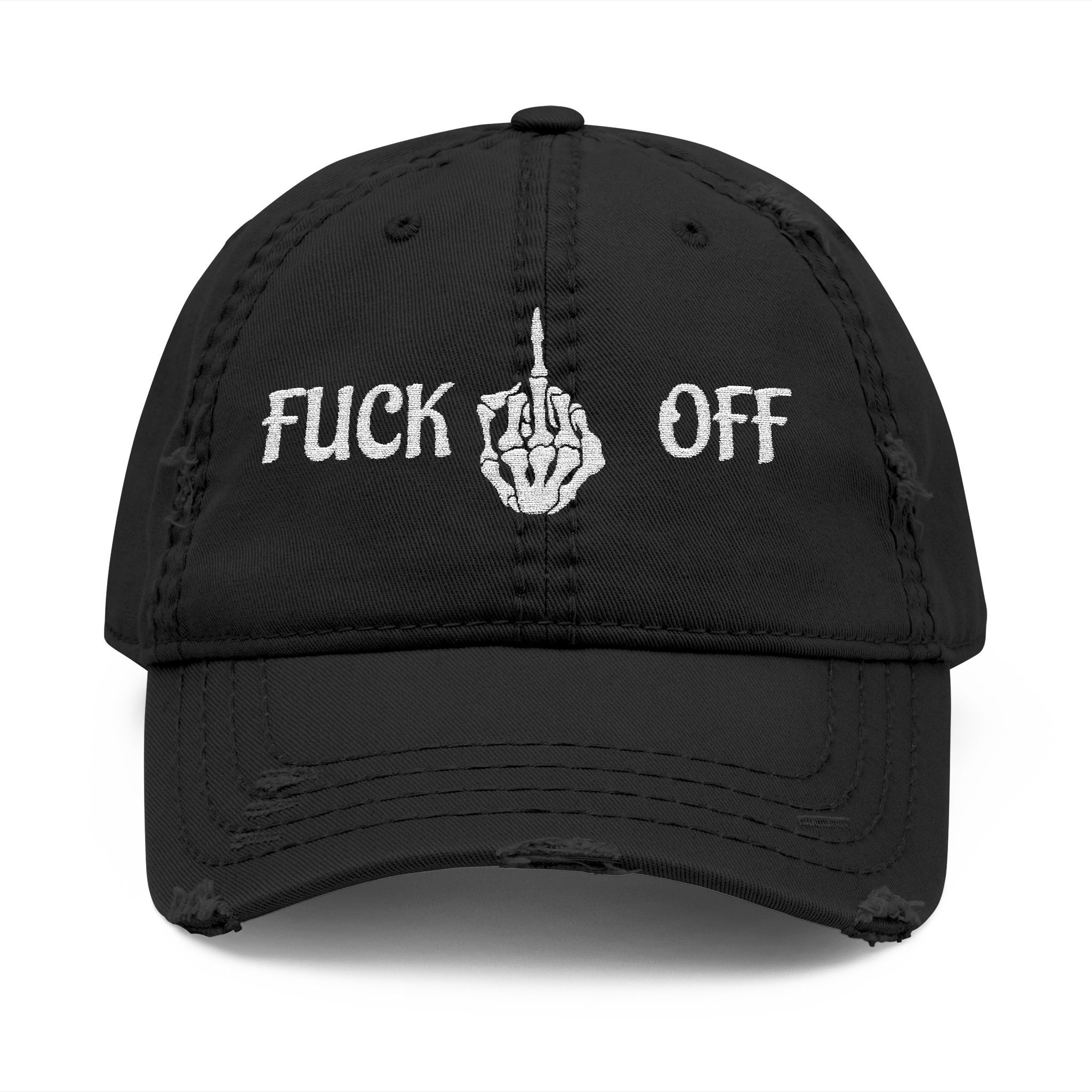 Vi-Cap Distressed - “F**k Off”